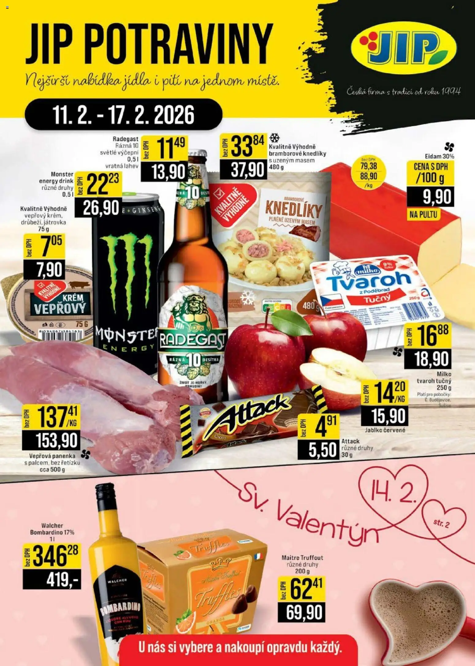 Jip leták - Cash & Carry od 11.02.2026 | Strana: 1