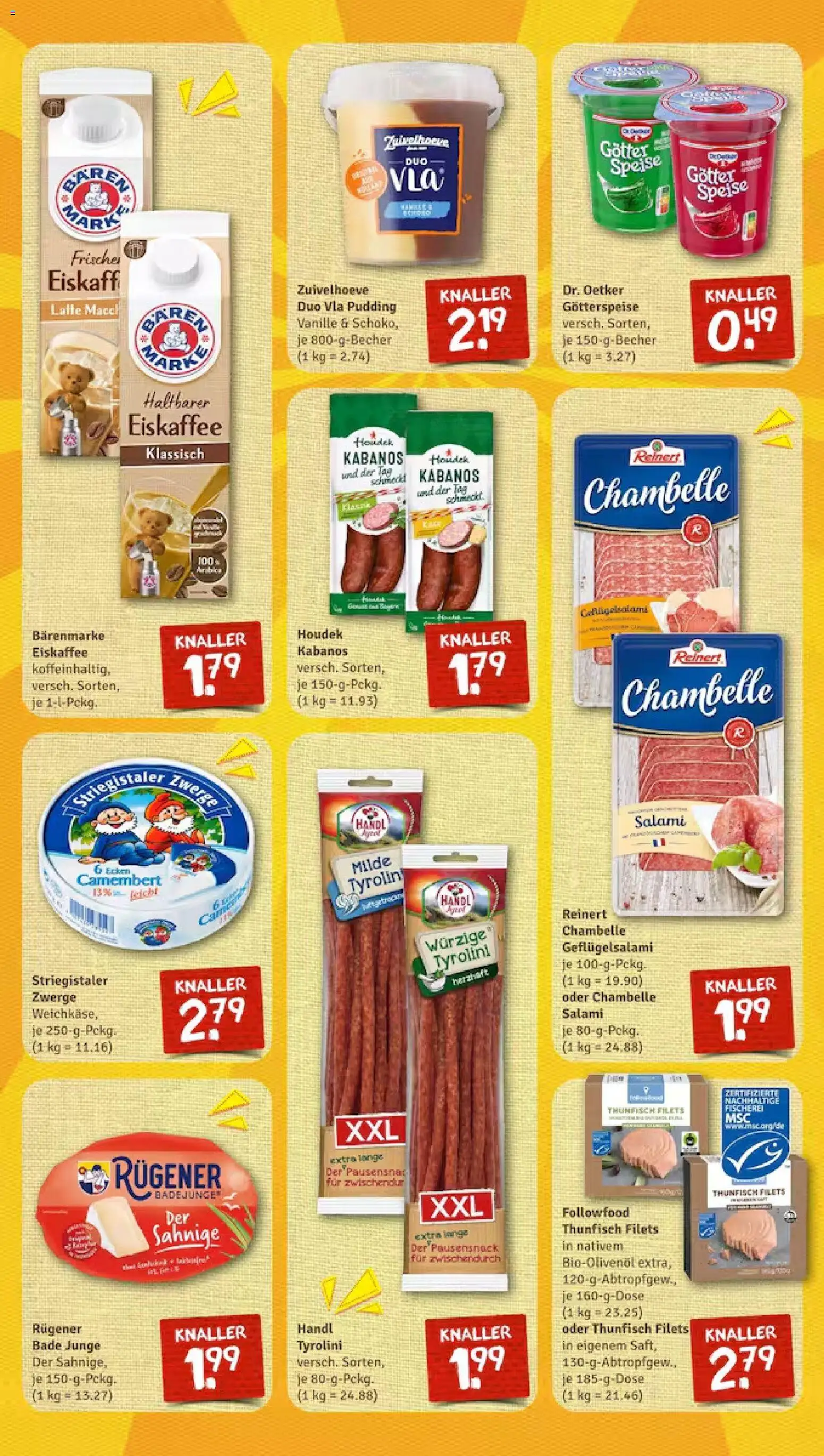 Nahkauf Prospekt 	 – gültig ab 02.02.2026 | Seite: 9 | Produkte: Thunfisch, Pudding, Salami, Saft