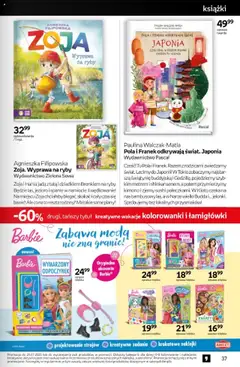 Empik promocje od 16.07.2025 | Strona: 37 | Produkty: Barbie, Książki, Naklejki, Sushi