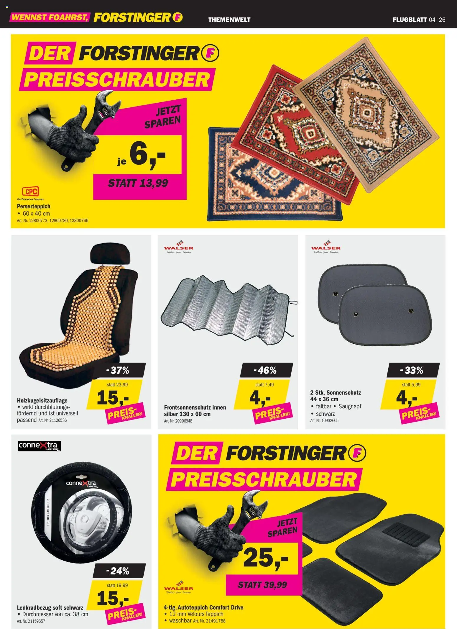 Die besten Angebote | Forstinger Flugblatt ab 22.04.2026 | - Jetzt stöbern! | Österreich