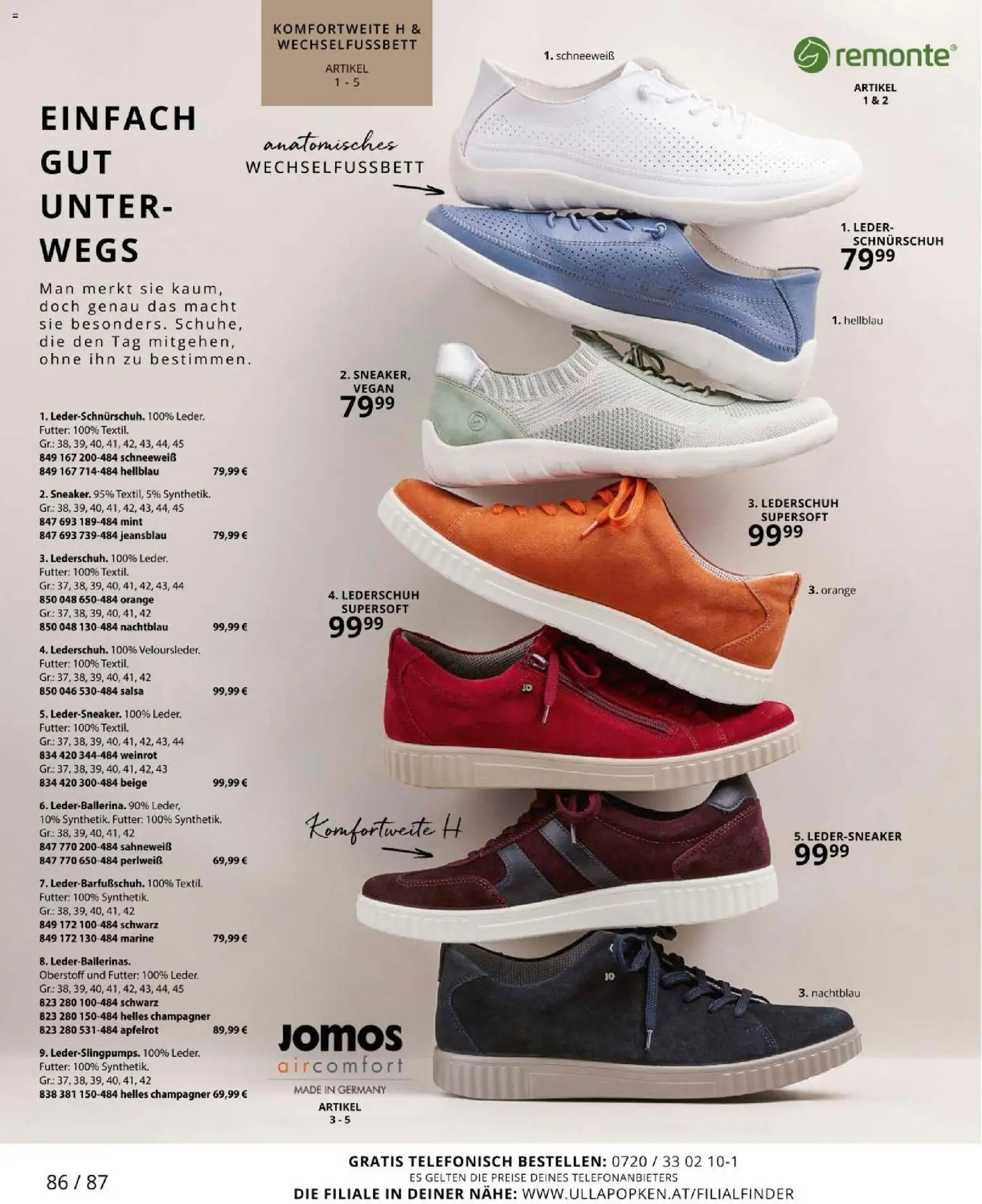 Ulla Popken akciós ujság - amely érvényes a következő dátumtól: 01.04.2026 | Oldal: 86 | Termékek: Vegán