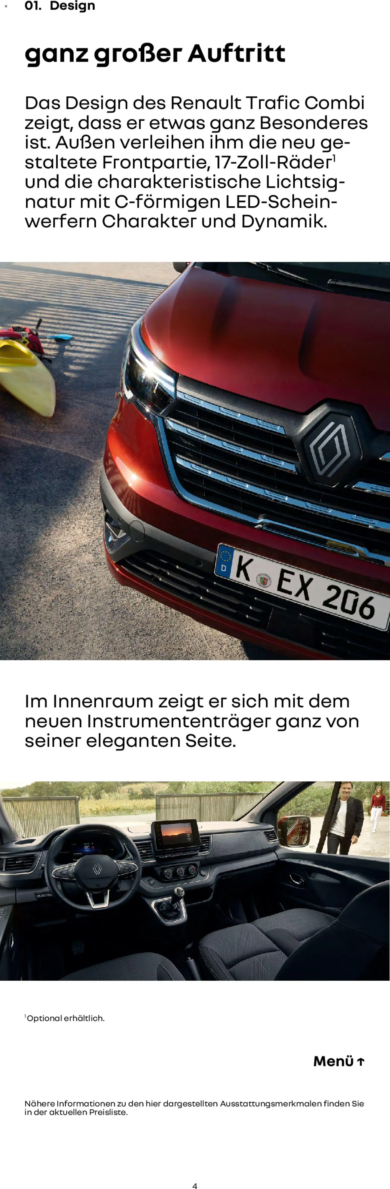 Renault Trafic Combi – gültig ab 15.01.2026 | Seite: 4