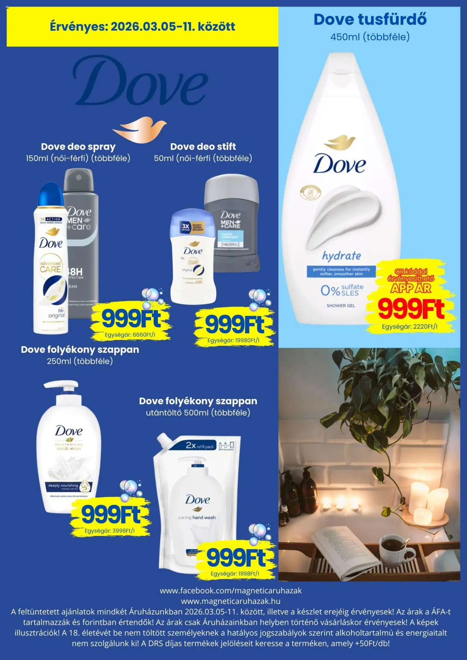 Magnetic akciós ujság - amely érvényes a következő dátumtól: 05.03.2026 | Oldal: 5 | Termékek: Folyékony szappan, Stift, Szappan, Tusfürdő