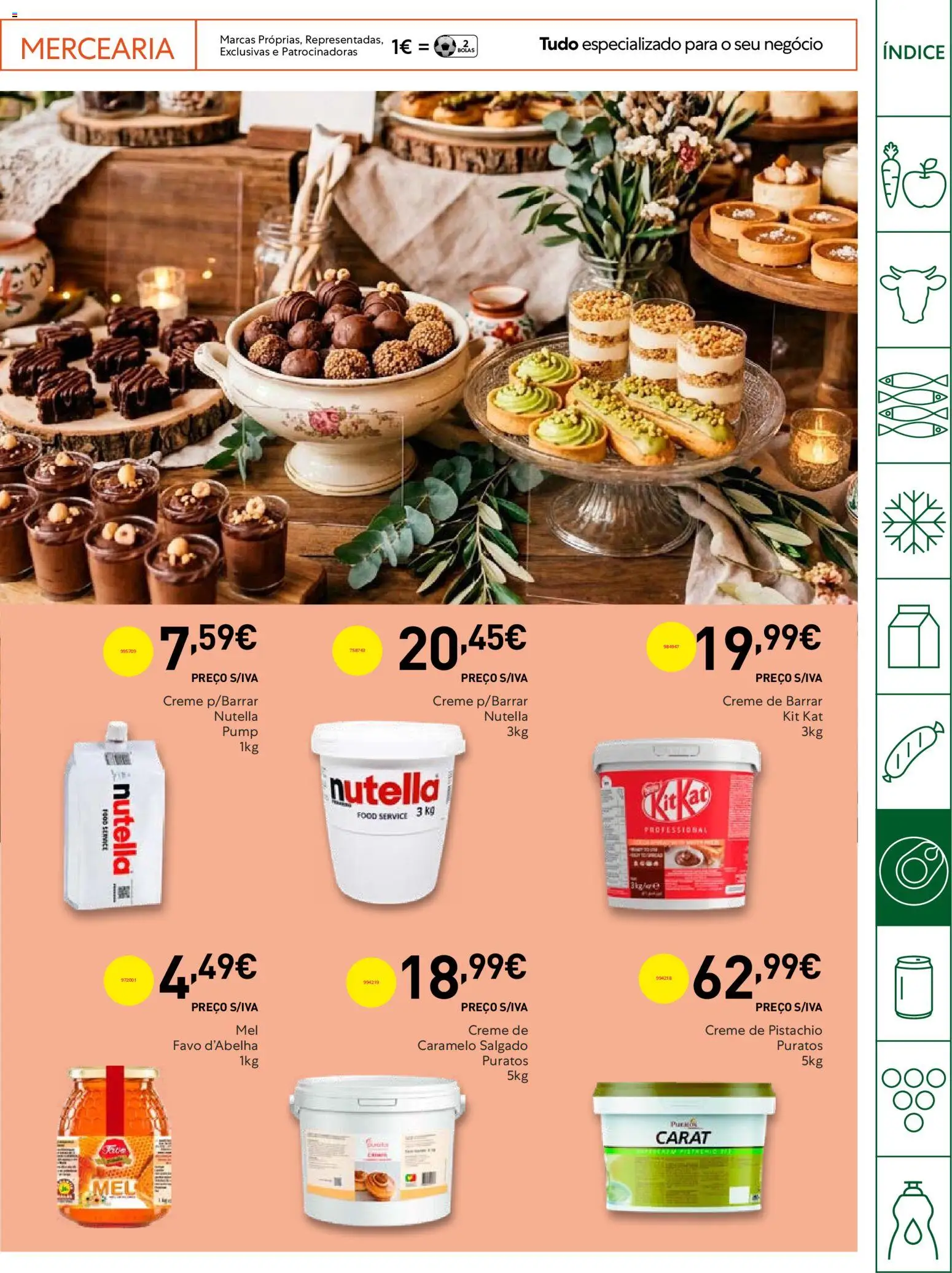 Recheio Horeca │ válido de 14.04.2026 | Página: 19 | Produtos: Creme