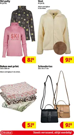 Vest, M t/m XL, Alleen verkrijgbaar in de winkel. - Voorbeeld van een folder van Kruidvat, geldig van 19.01.2026 | Pagina: 58