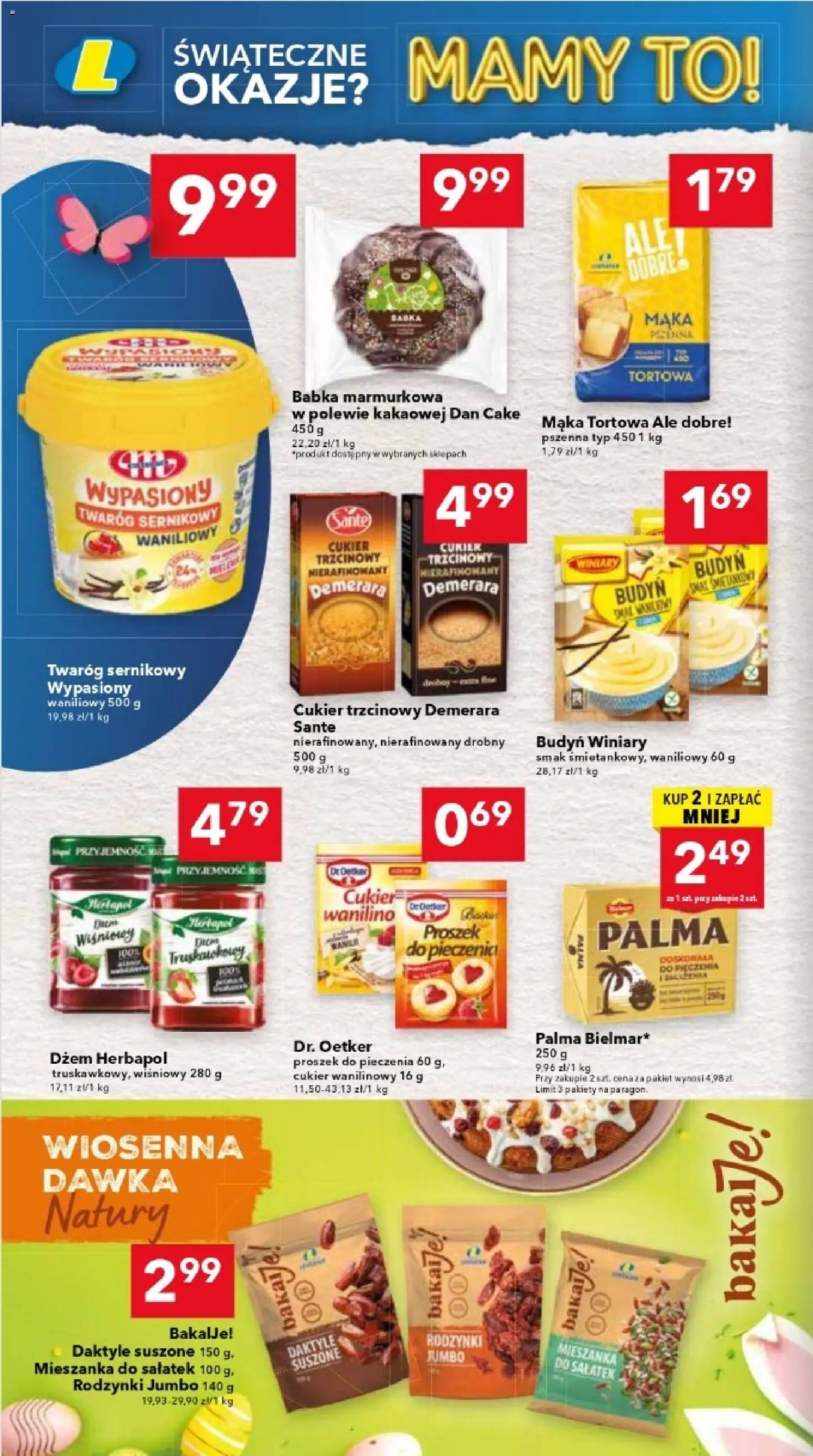 Lewiatan gazetka - Warszawa od 12.03.2026 | Strona: 10 | Produkty: Babka, Cukier trzcinowy, Cukier wanilinowy, Babka marmurkowa