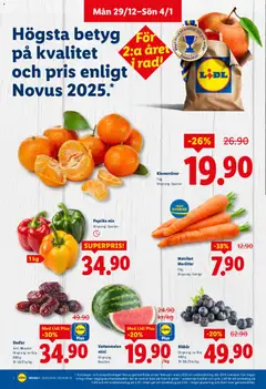 Lidl - erbjudanden - Förhandsvisning av reklamblad från butik Lidl aktuell från 29.12.2025 | Sida: 2