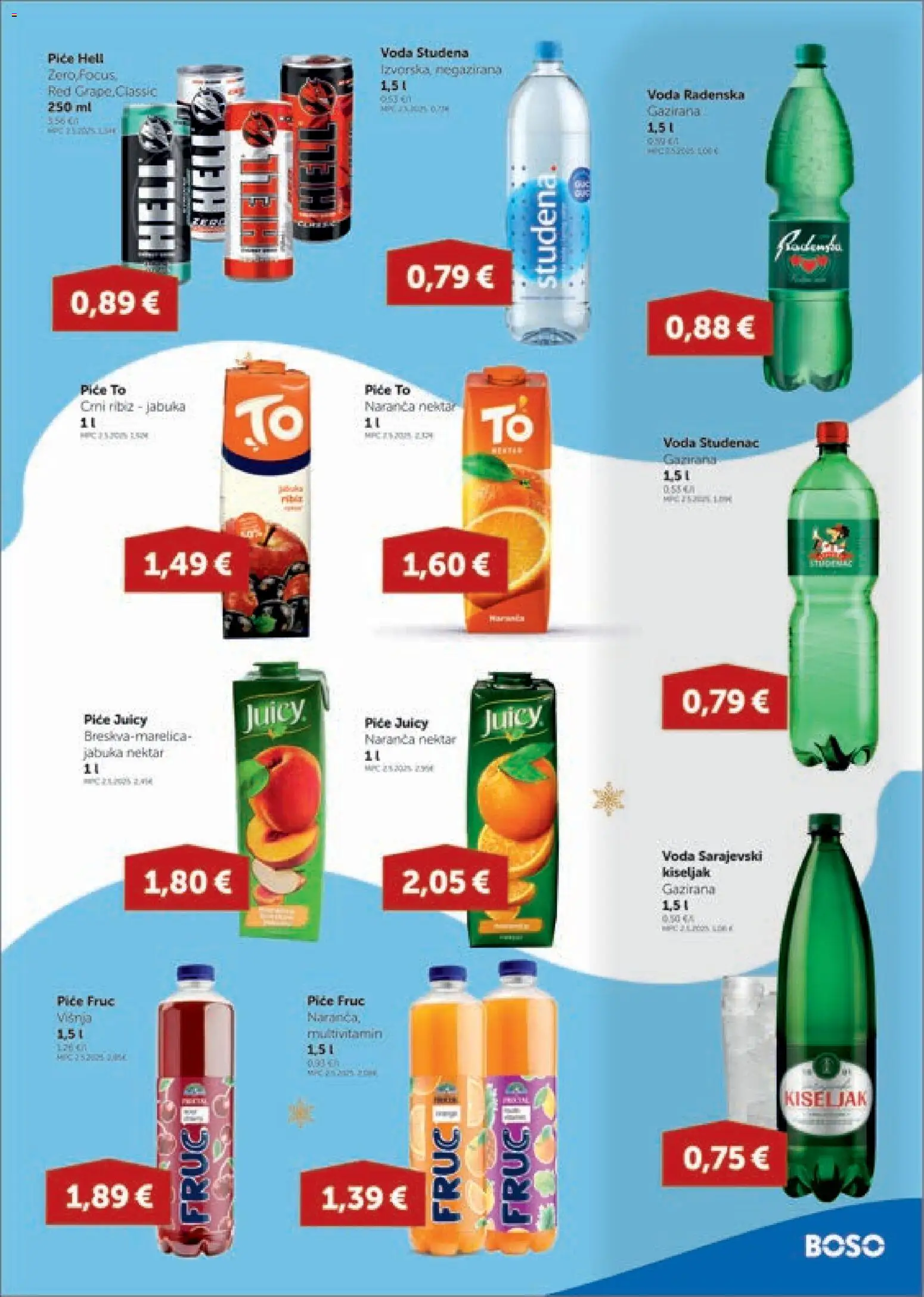 Boso katalog | vrijedi od 18.12.2025 | Stranica: 13 | Proizvodi: Hell, Radenska, Voda, Jabuka