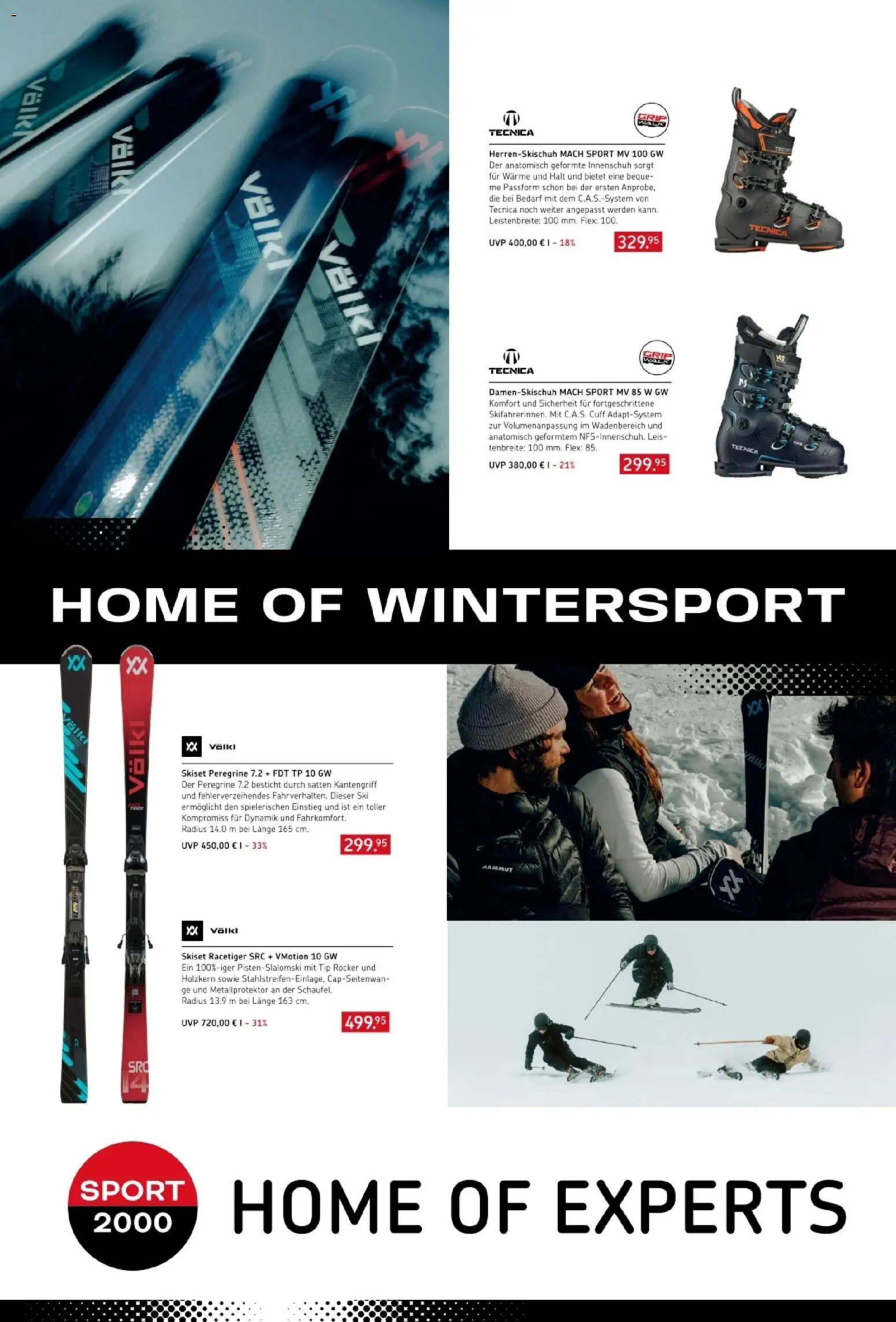 Sport2000 Prospekt 	 – gültig ab 11.11.2025 | Seite: 1 | Produkte: Ski