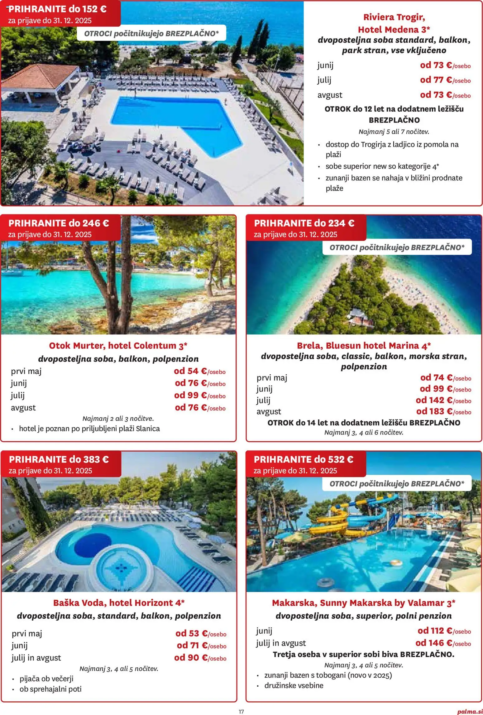 Novi Palma katalog ponudbe – veljaven od 06.11.2025 | Stran: 17 | Izdelki: Bazen