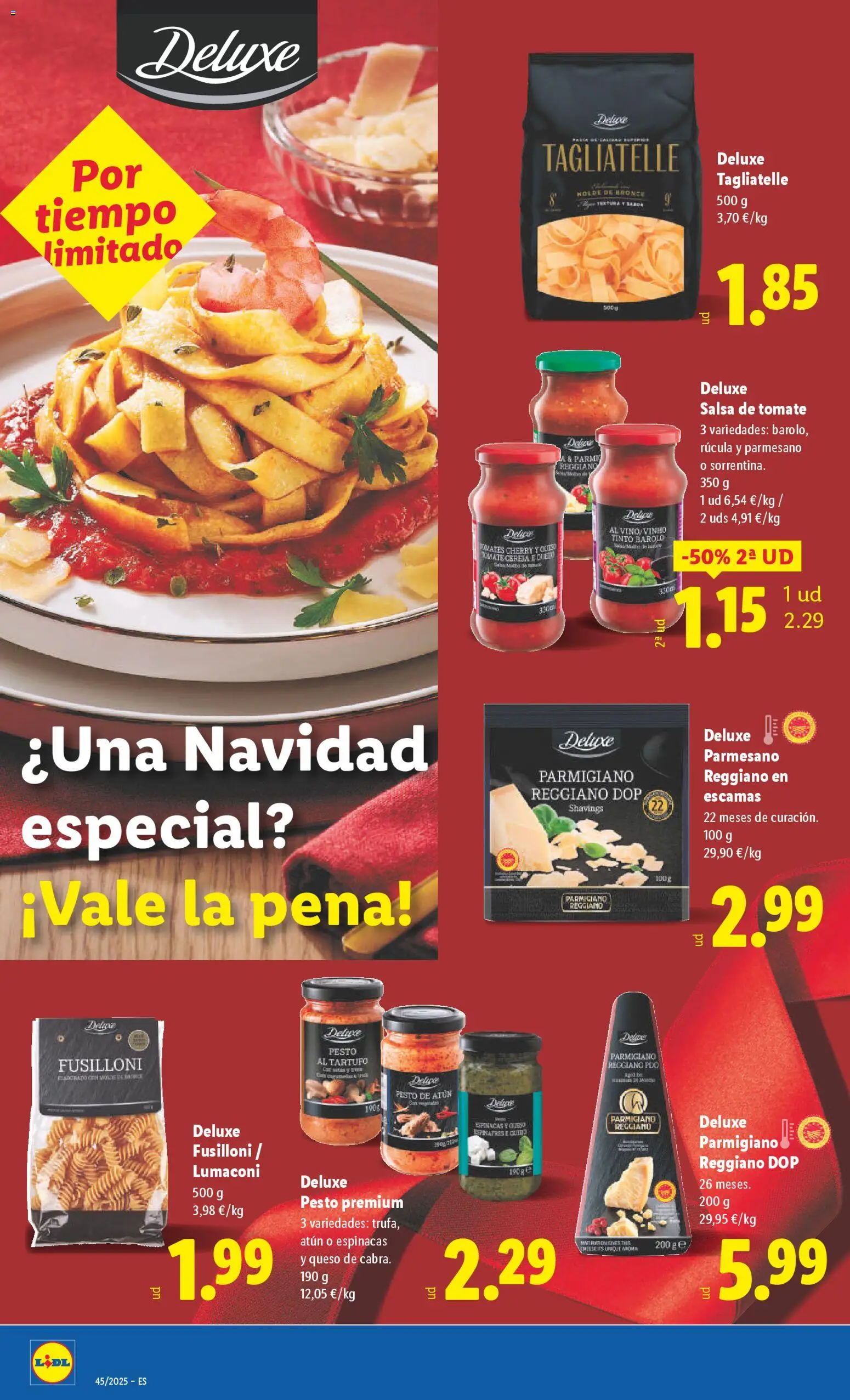 Lidl folleto │ válido desde el 03.11.2025 | Página: 28 | Productos: Queso, Πορσελάνη, Pasta, Salsa de tomate