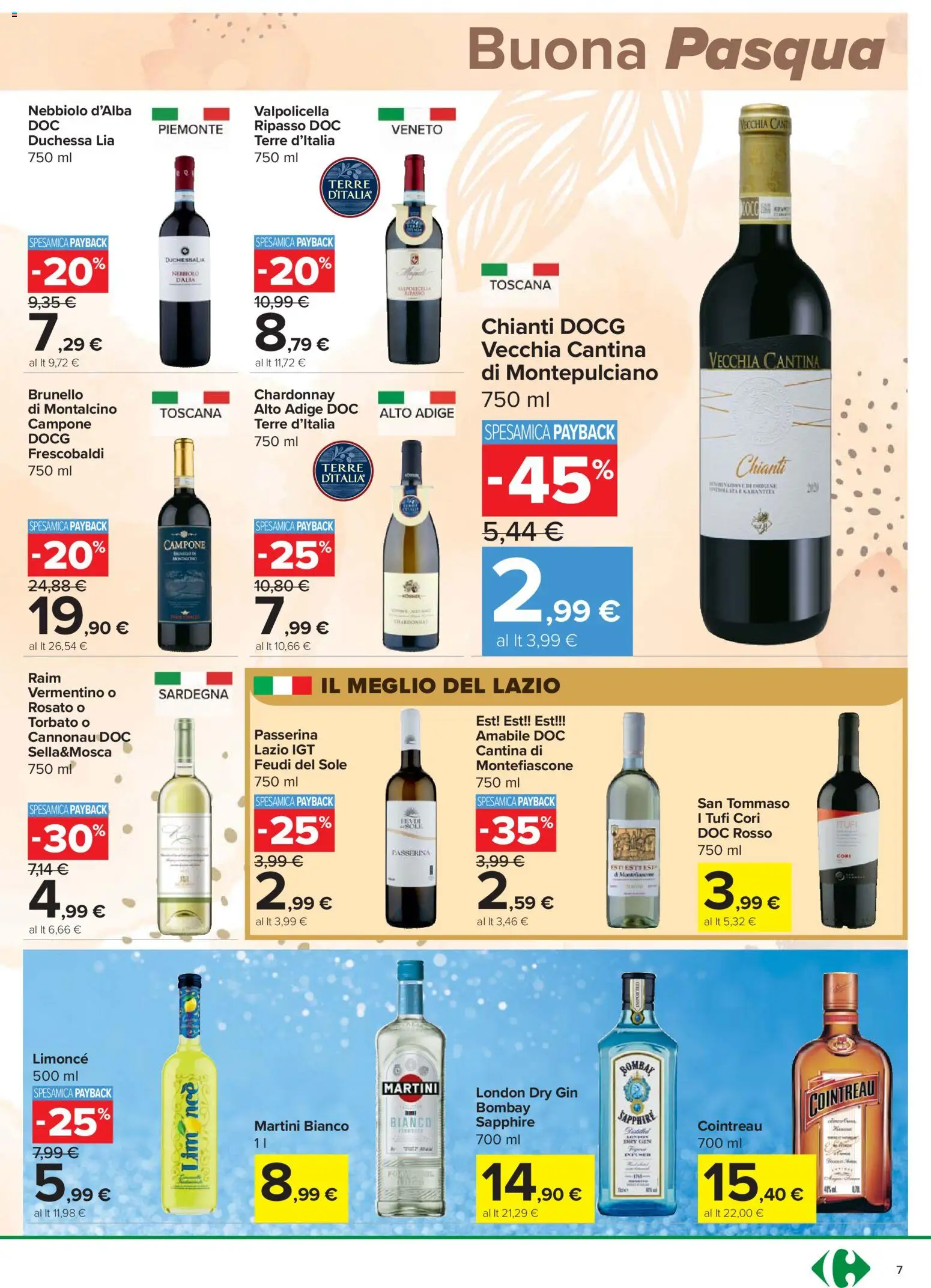 Volantino Carrefour del 24.03.2026 | Pagina: 7 | Prodotti: Gin