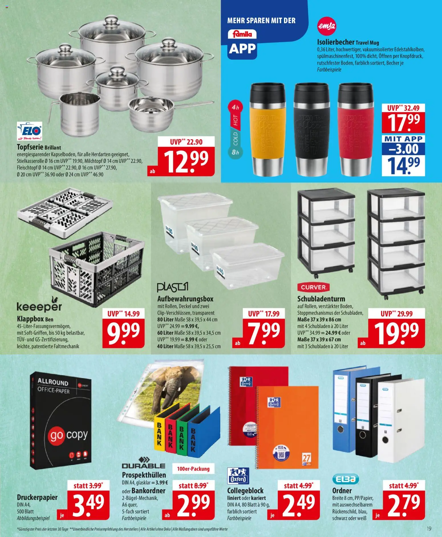 Famila Prospekt 	 – gültig ab 05.01.2026 | Seite: 19