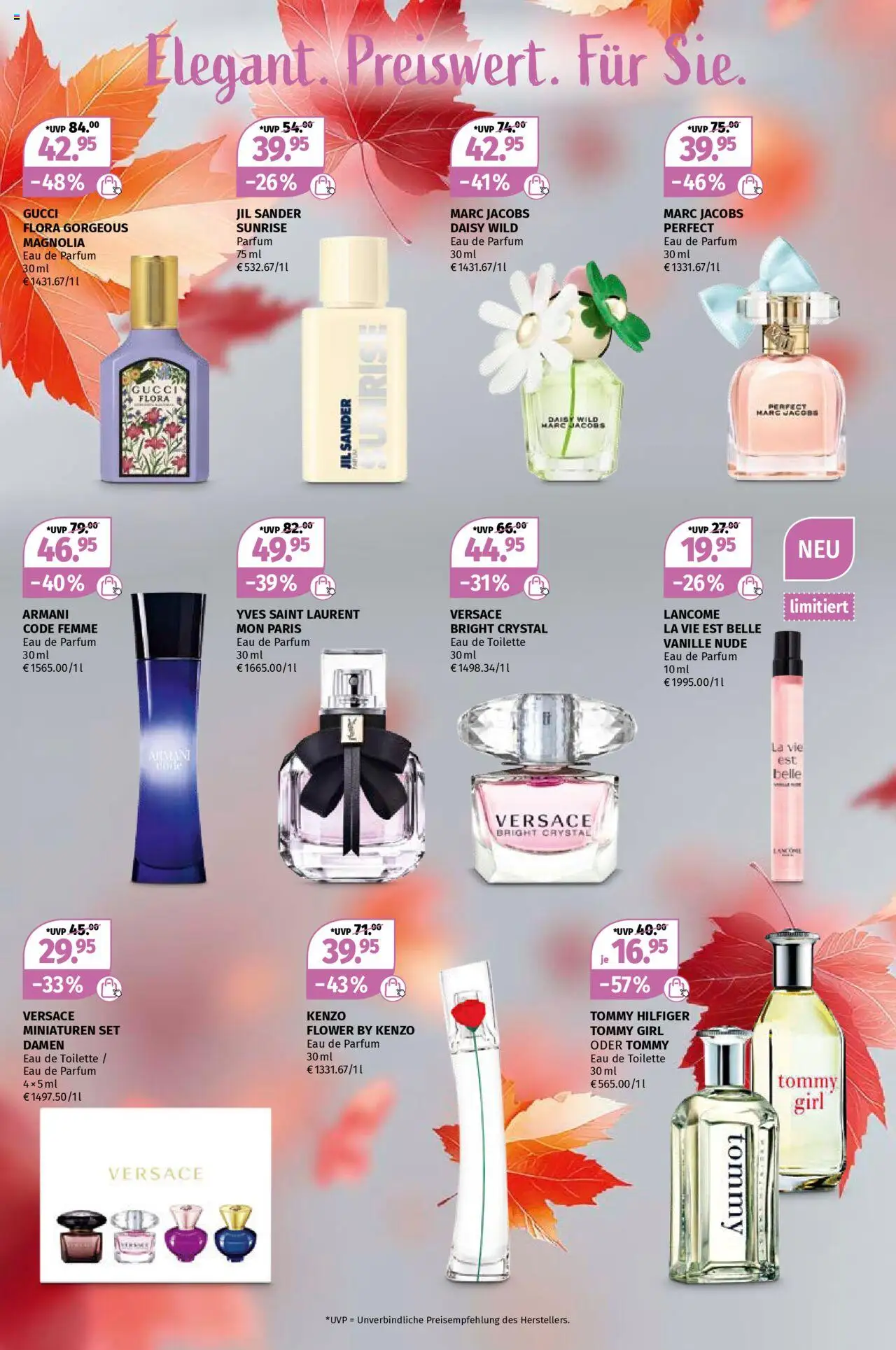 Müller Düfte für die goldene Jahreszeit – gültig ab 29.09.2025 | Seite: 3 | Produkte: Toilette, Parfüm, Eau de Toilette, Eau de Parfum