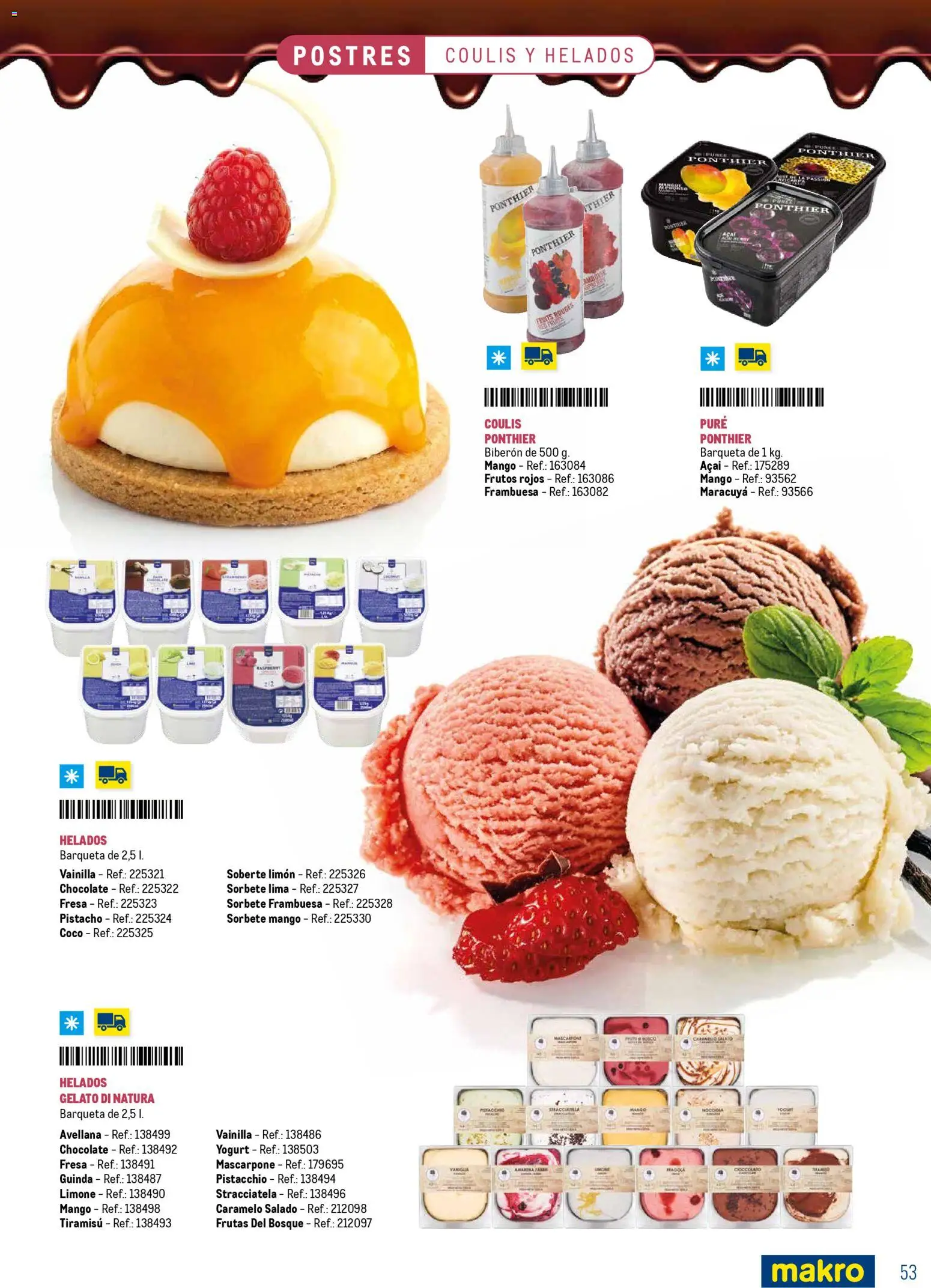 Makro Especial Catering Prat │ válido desde el 16.03.2026 | Página: 53 | Productos: Lima, Chocolate, Τυρόπιτα, Ρούτερ