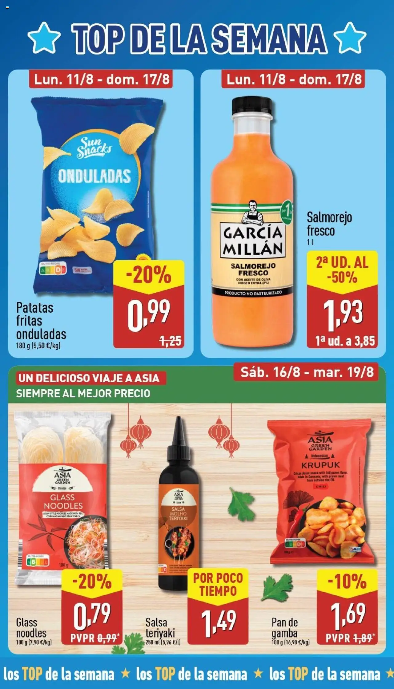 Aldi folleto Península │ válido desde el 11.08.2025 | Página: 2 | Productos: Aceite, Aceite de oliva, Aceite de oliva virgen extra, Gamba