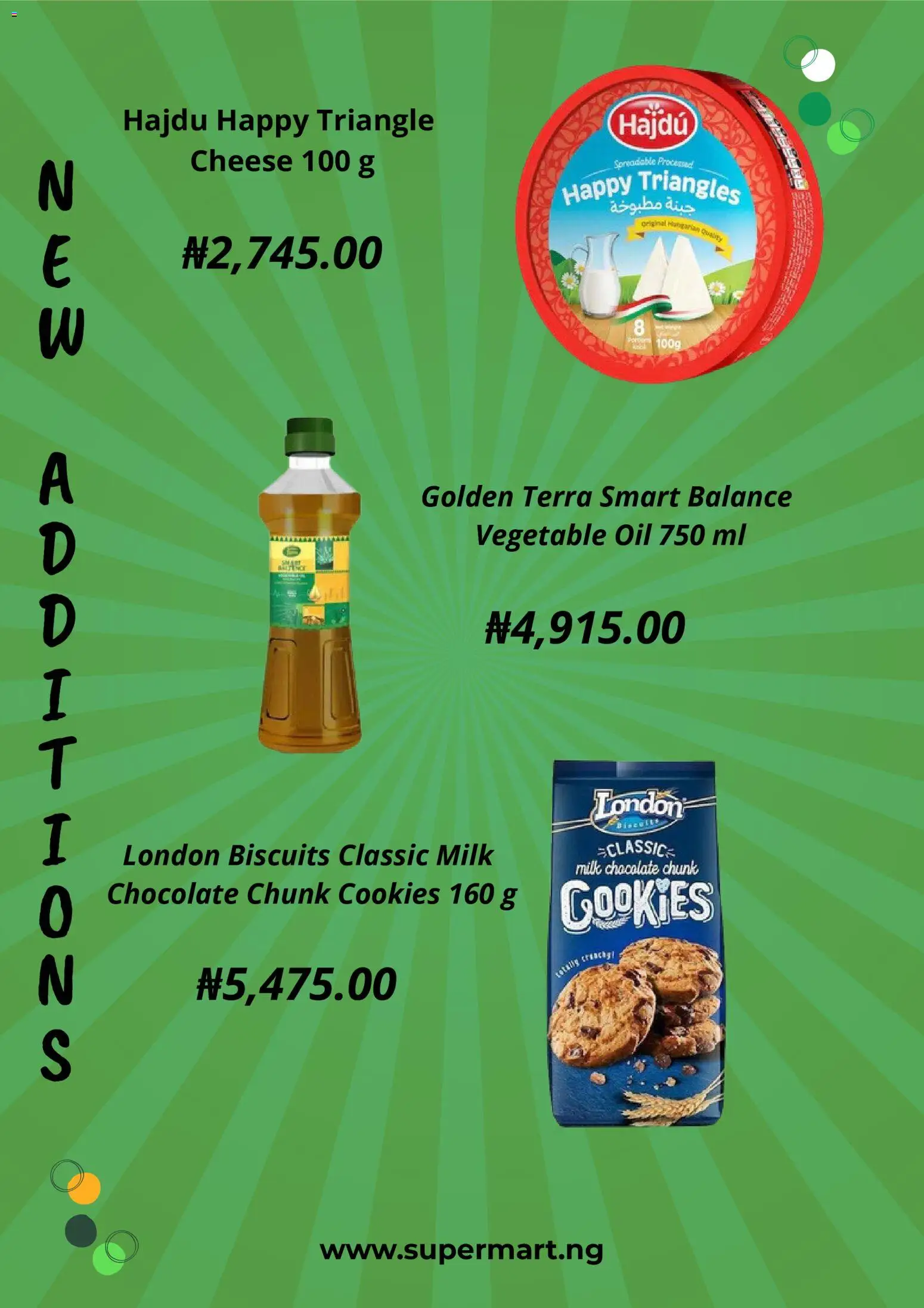 Supermart Catalogue valid from 25.10.2025 | Page: 3 | Products: Cheese, Chocolate, Milk, Oil
