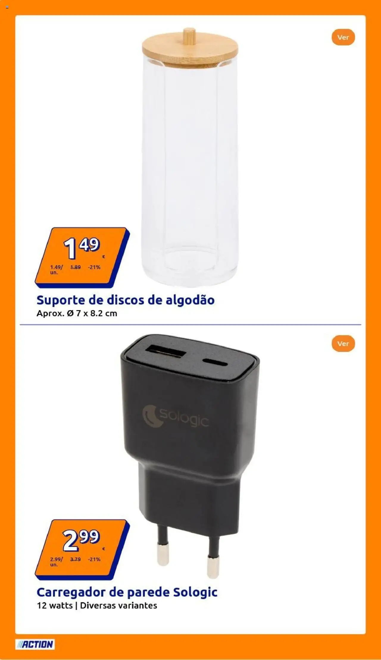 Action - Action PT week 32 2025 │ válido de 06.08.2025 | Página: 16 | Produtos: Algodão