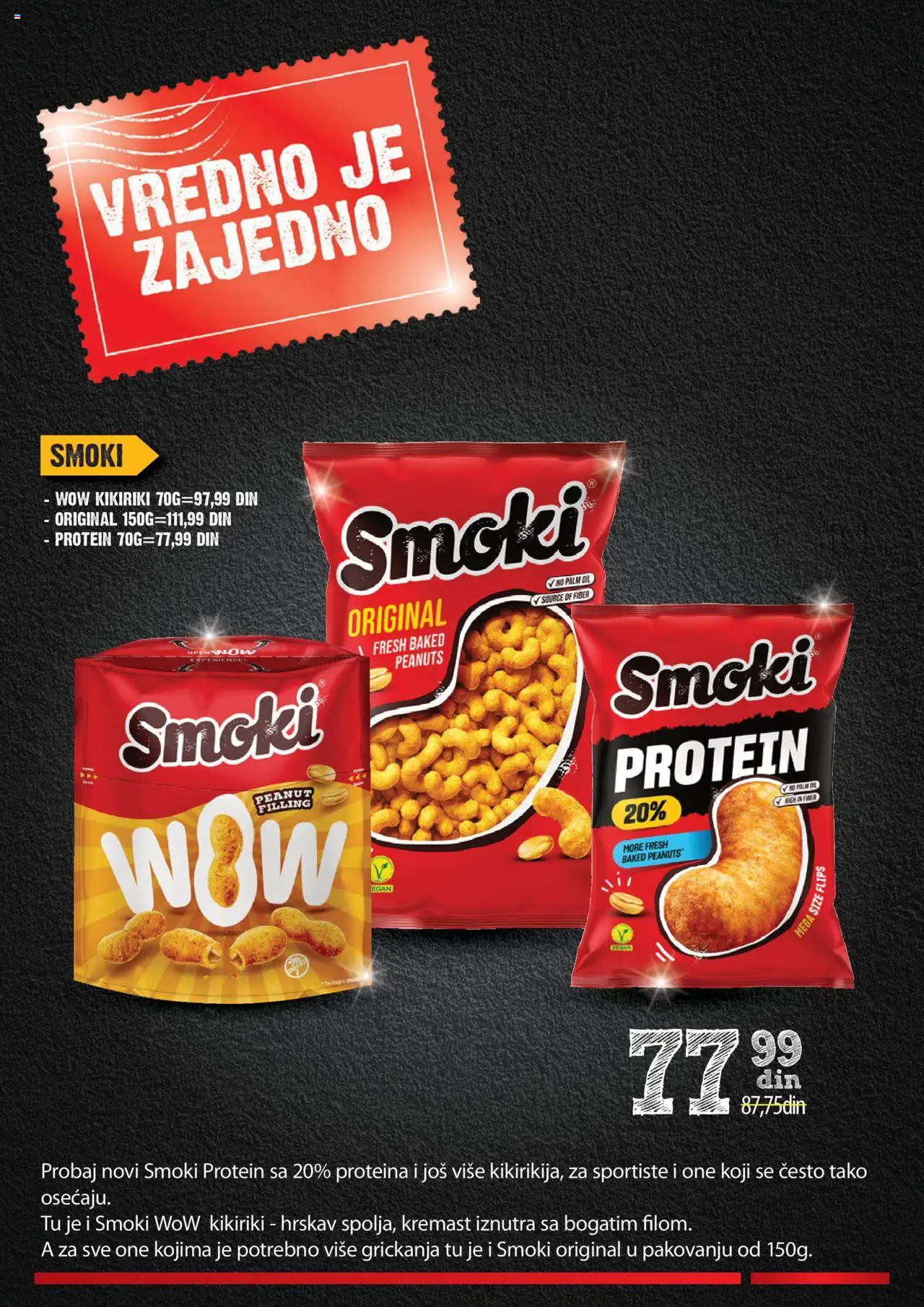 Idea katalog - važi od 18.09.2025 | Strana: 18 | Proizvode: Protein, Smoki, Kikiriki