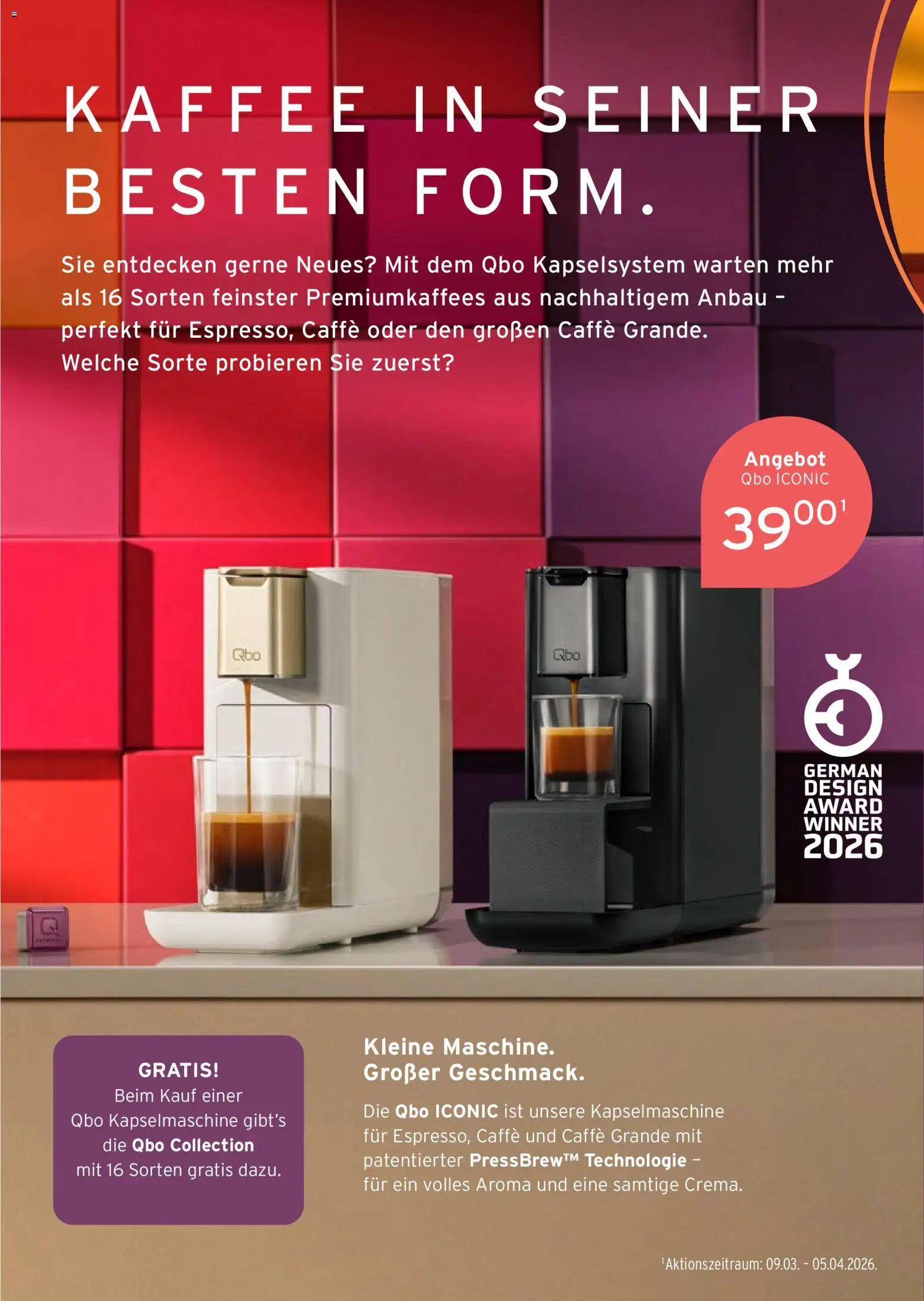 Prospekt Tchibo Wilde Hasen, bunte Blumen – gültig ab 11.03.2026 | Seite: 26 | Produkte: Kaffee