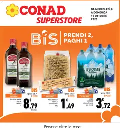 Anteprima del volantino Conad Superstore Lazio catalogo valido a partire dal 08.10.2025