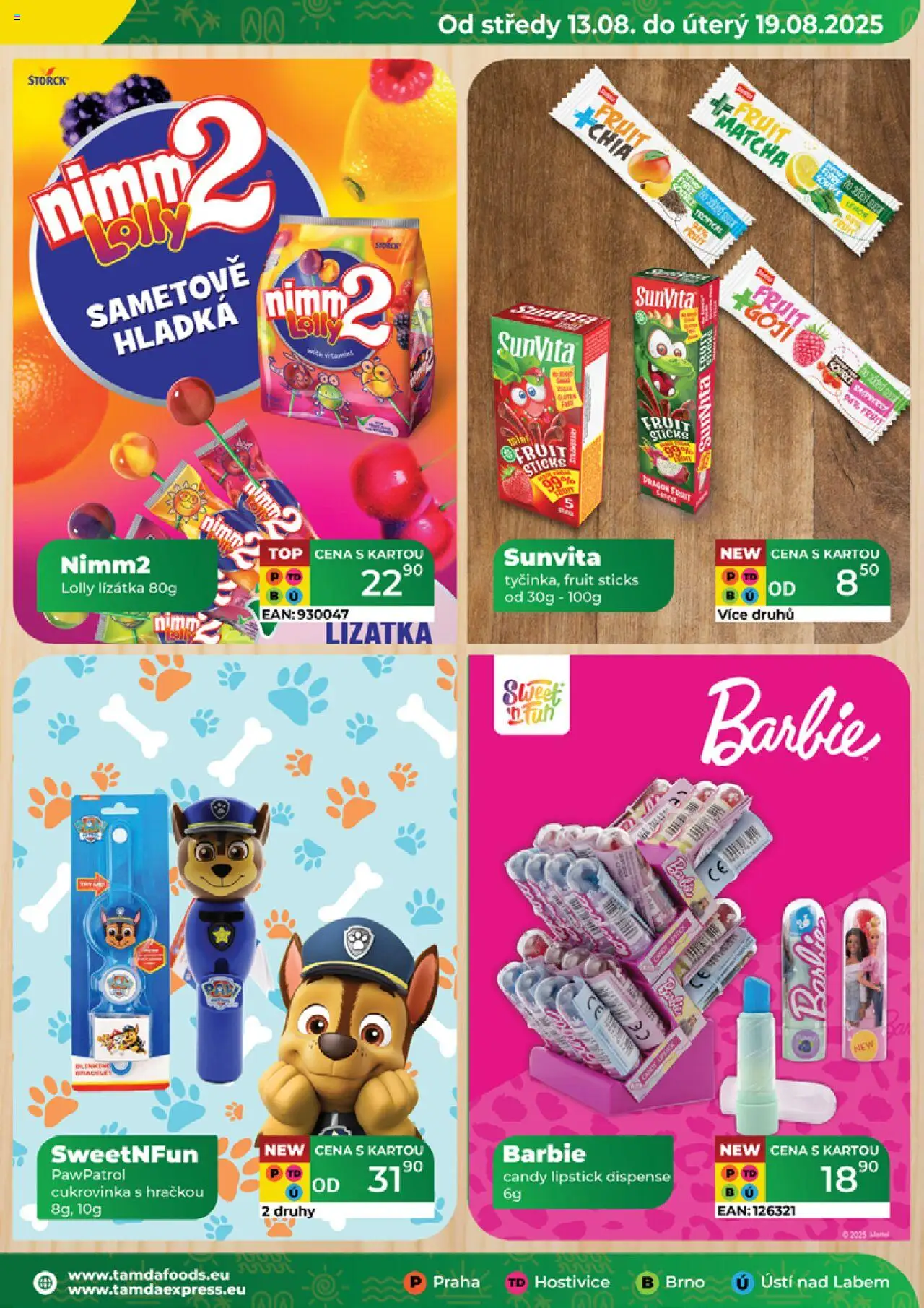 Tamda Foods leták od 13.08.2025 | Strana: 9 | Produkty: Matcha, Chia, Barbie