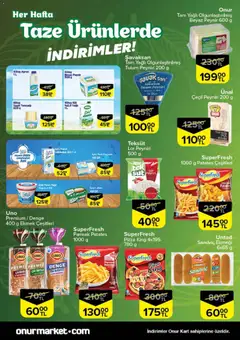 11.12.2025 tarihinden itibaren geçerli olan Onur Market kataloğu önizlemesi | Sayfa: 3