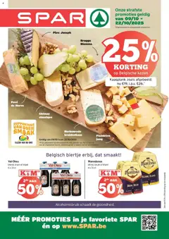 Spar folder - Voorbeeld van een folder van Spar, geldig van 09.10.2025
