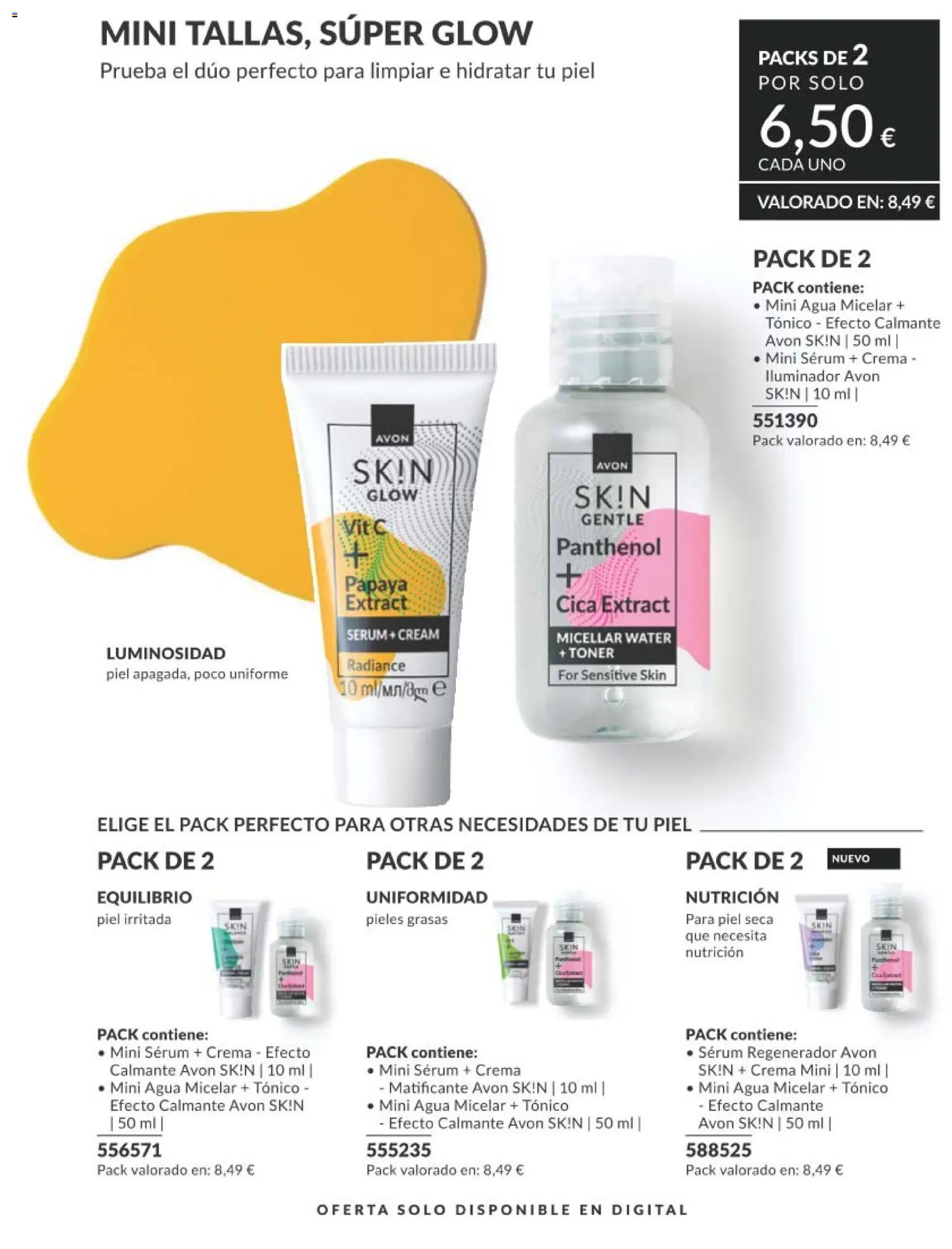 Catálogo AVON campaña 2 │ válido desde el 01.02.2026 | Página: 139 | Productos: Iluminador, Agua micelar, Crema, Toner