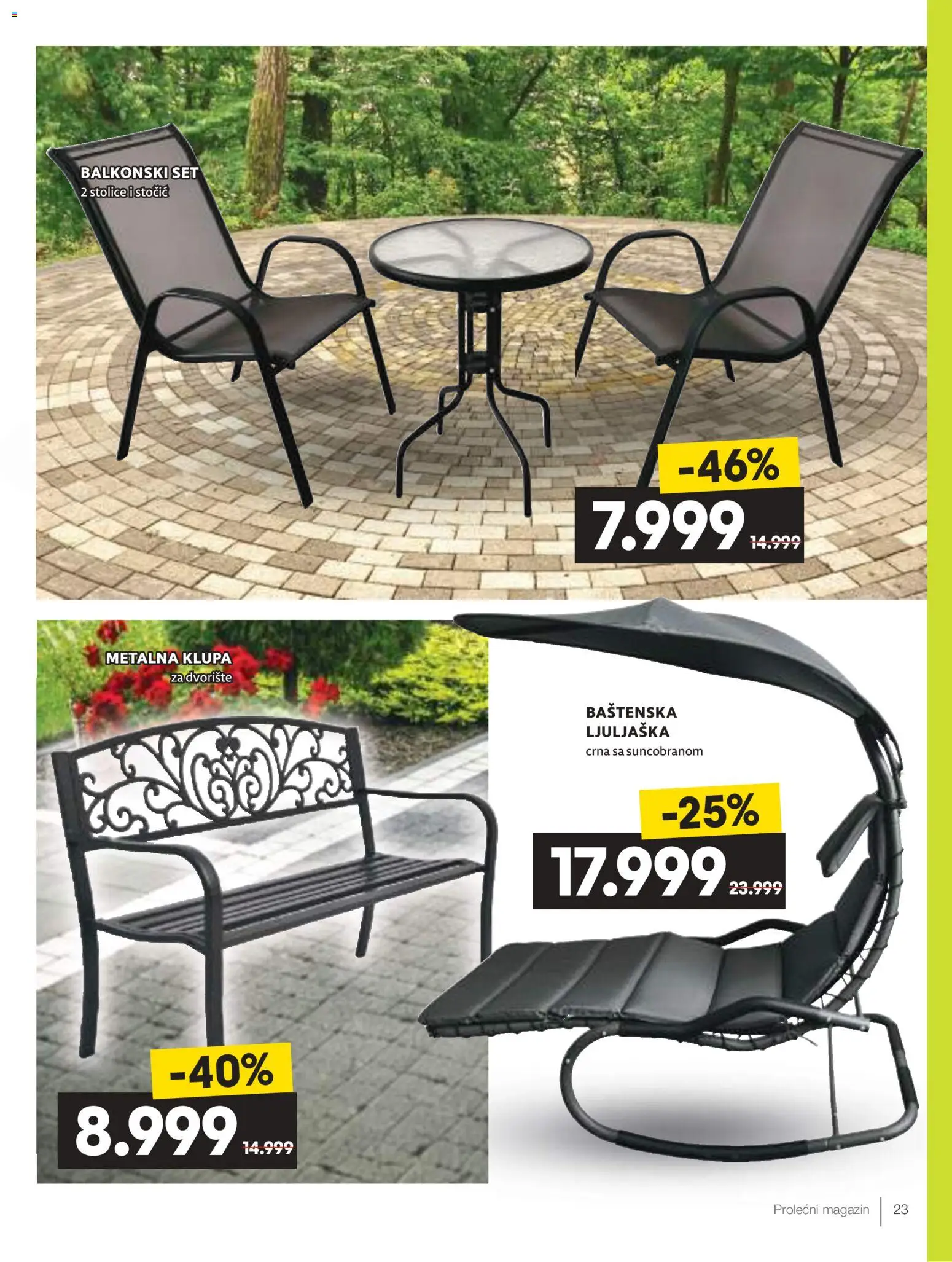 Roda katalog - važi od 09.04.2026 | Strana: 23 | Proizvode: Klupa, Ljuljaška