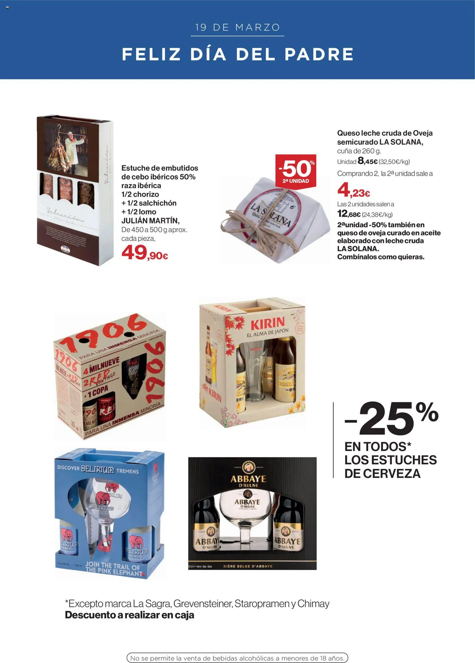 Hipercor catálogo │ válido desde el 05.03.2026 | Página: 2 | Productos: Queso de oveja, Leche, Queso, Cerveza