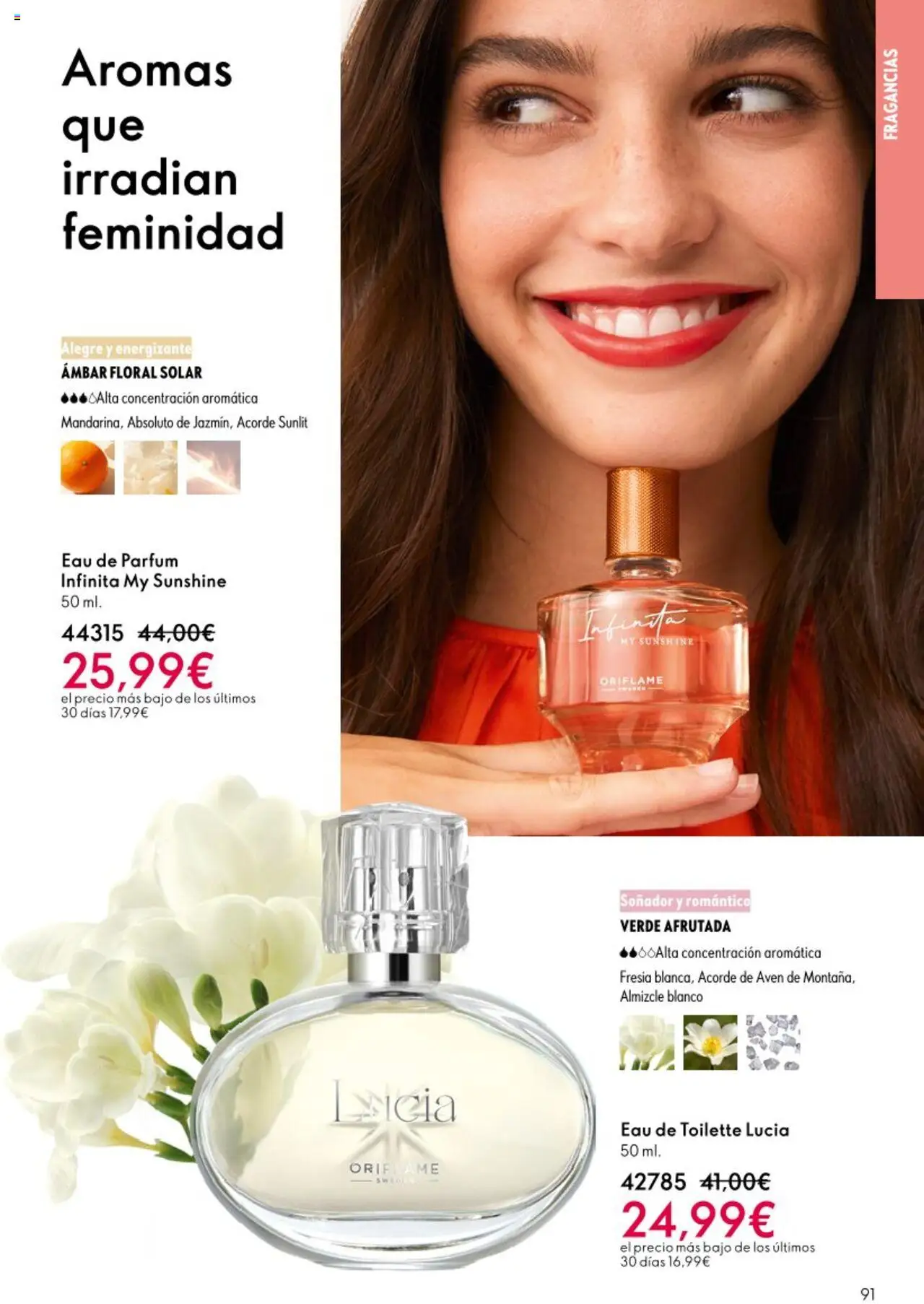 Oriflame - Catálogo Campaña 13 │ válido desde el 14.09.2025 | Página: 91 | Productos: Eau de toilette, Eau de parfum