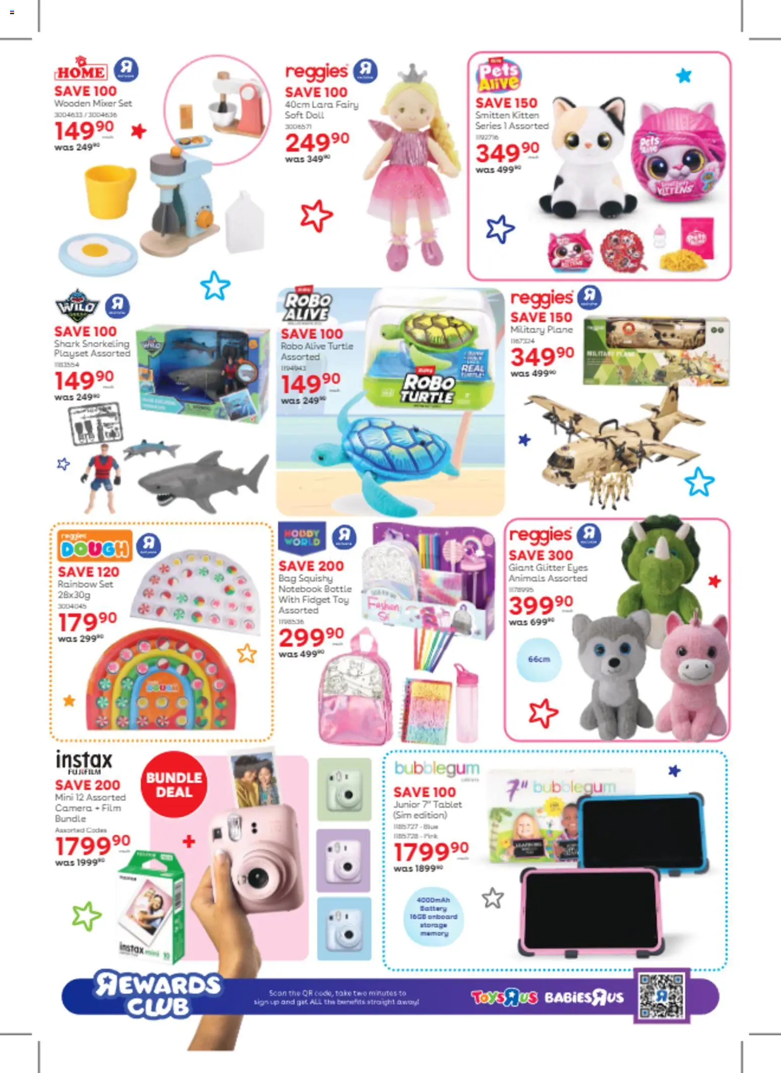 New Toys R Us catalogue – valid from 25.02.2026 | Page: 2 | Products: Sim, Tablet, Bag, Mixer