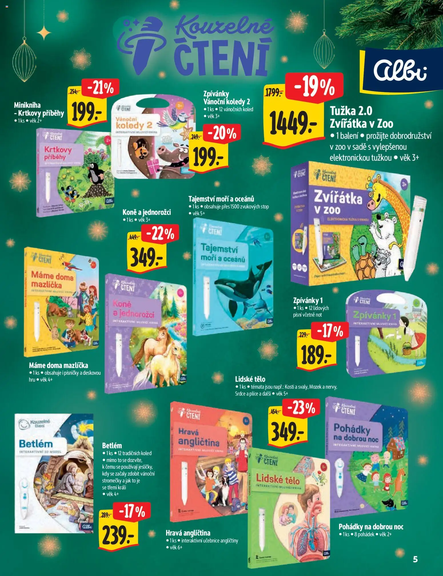 Albert katalog - Hypermarket - Vánoce od 12.11.2025 | Strana: 5 | Produkty: Tužka