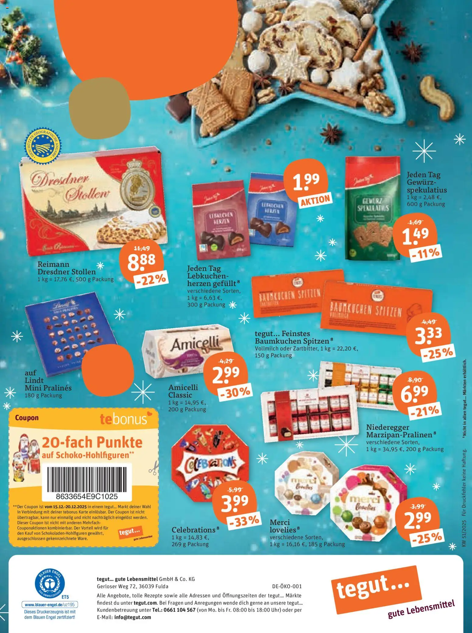 Tegut Prospekt – gültig ab 15.12.2025 | Seite: 30