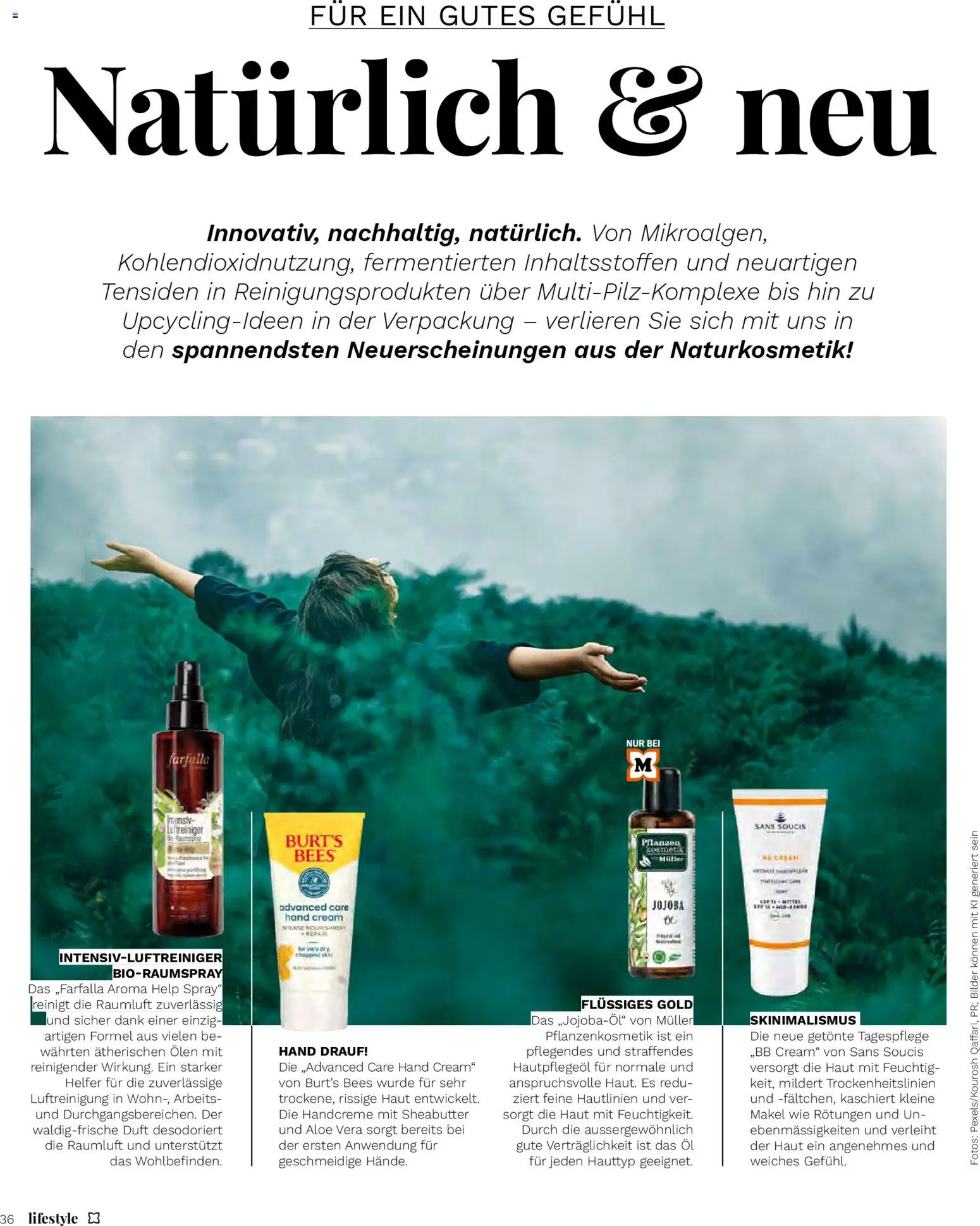Müller Magazin – gültig ab 15.01.2026 | Seite: 36 | Produkte: Duft, Bb cream, Öl, Luftreiniger