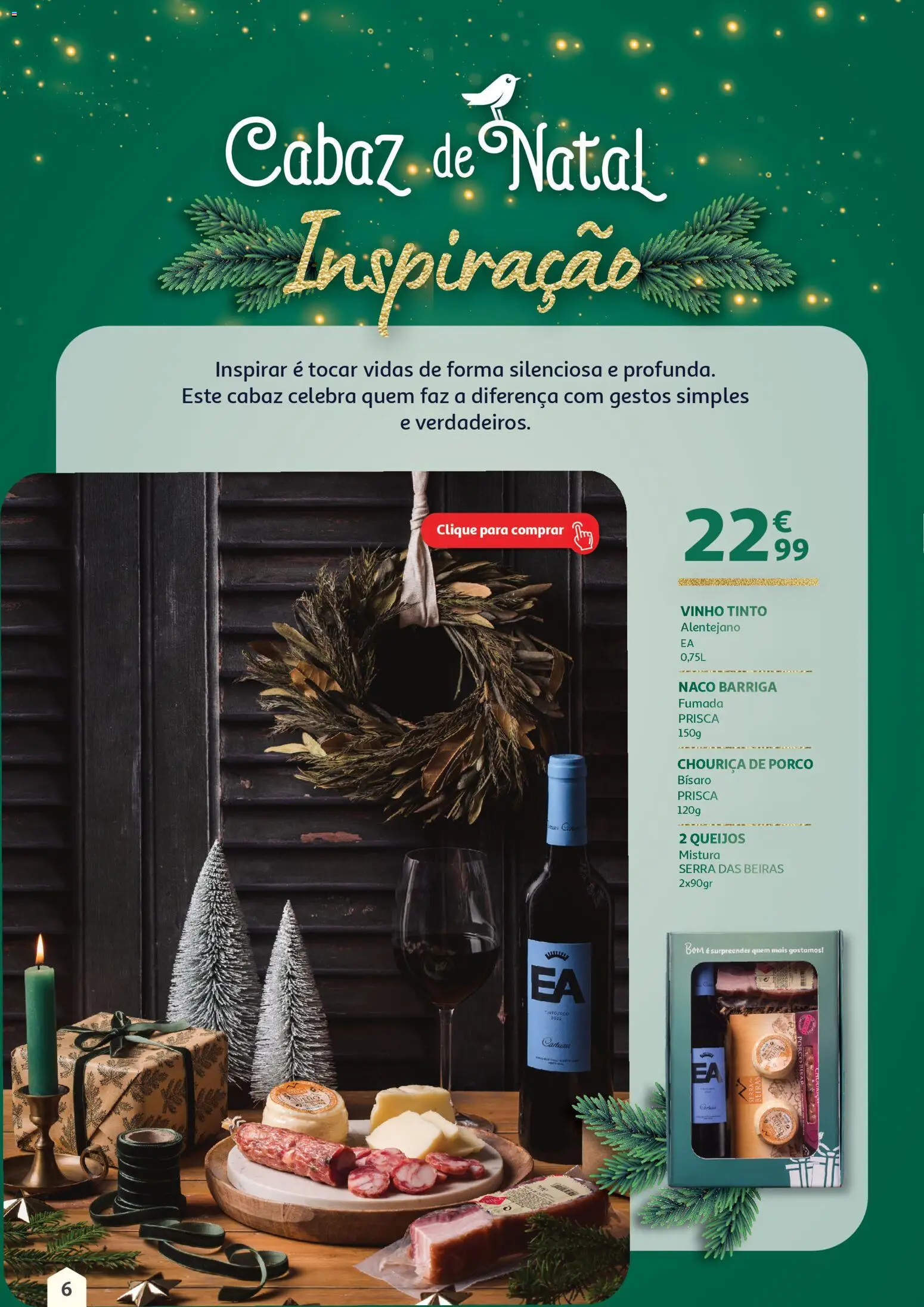 Auchan - Cabazes de Natal │ válido de 01.11.2025 | Página: 6 | Produtos: Vinho, Vinho tinto