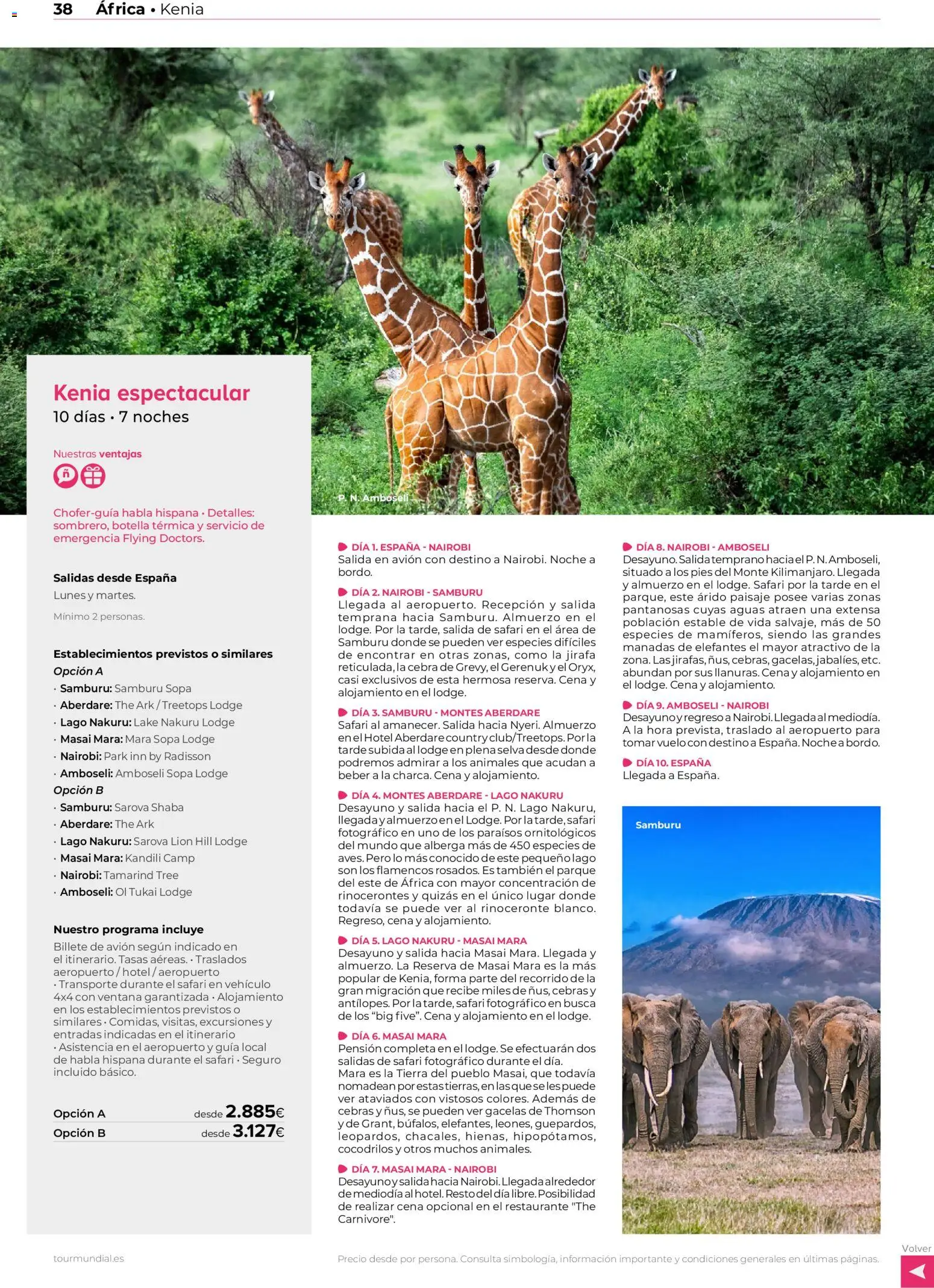 Viajes El Corte Inglés Africa y Oriente Medio │ válido desde el 01.01.2026 | Página: 38