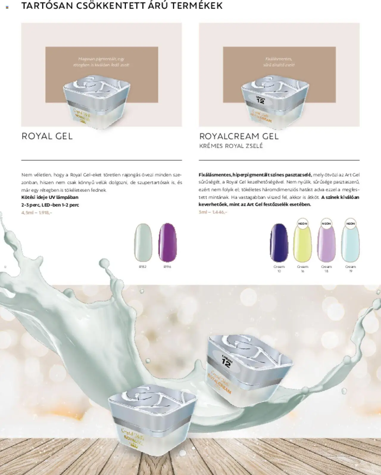 Crystal Nails akciós ujság - amely érvényes a következő dátumtól: 01.03.2025 | Oldal: 164