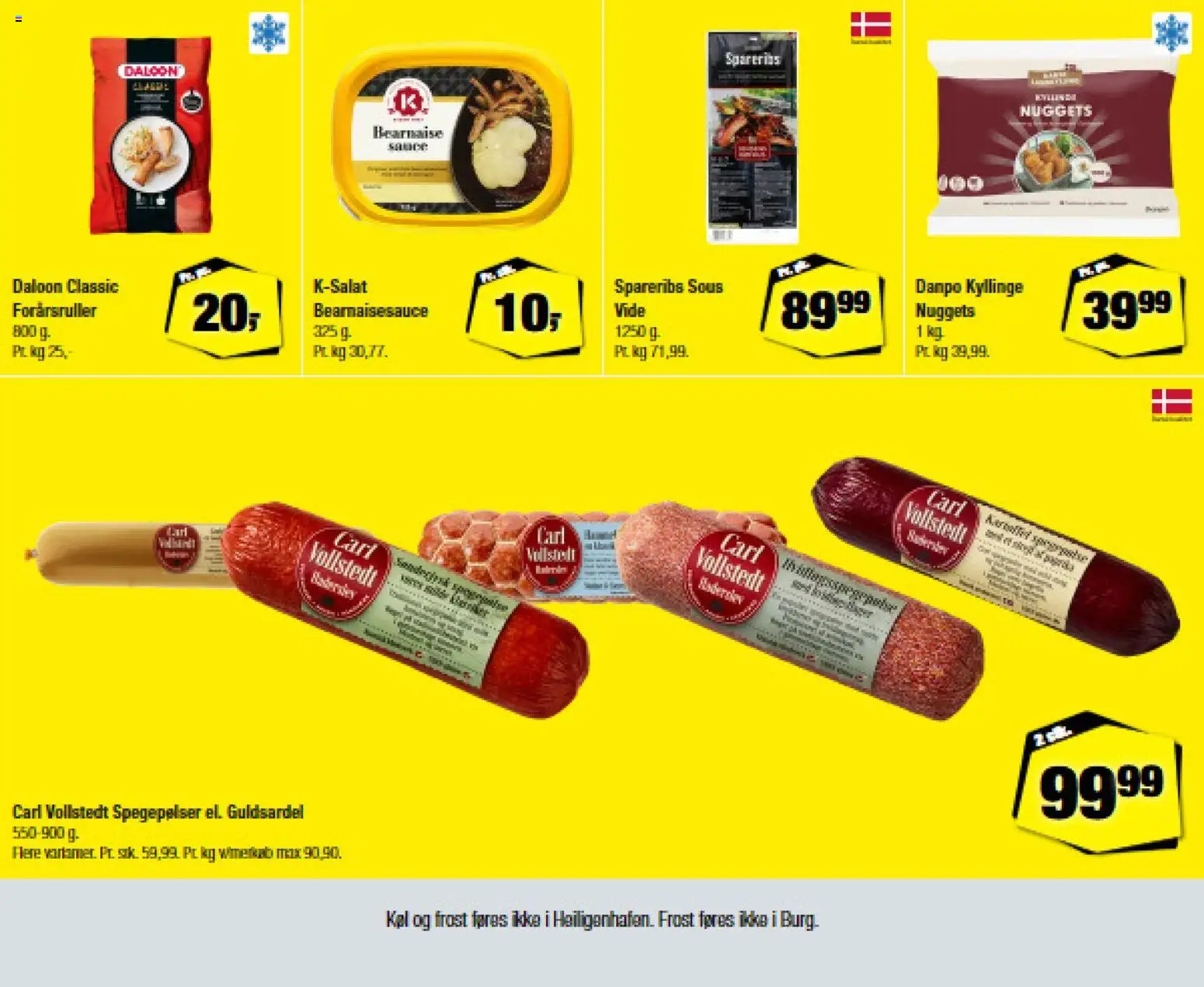 Calle tilbudsavis – gyldig fra 18.02.2026 | Side: 3 | Produkter: Nuggets, Spareribs