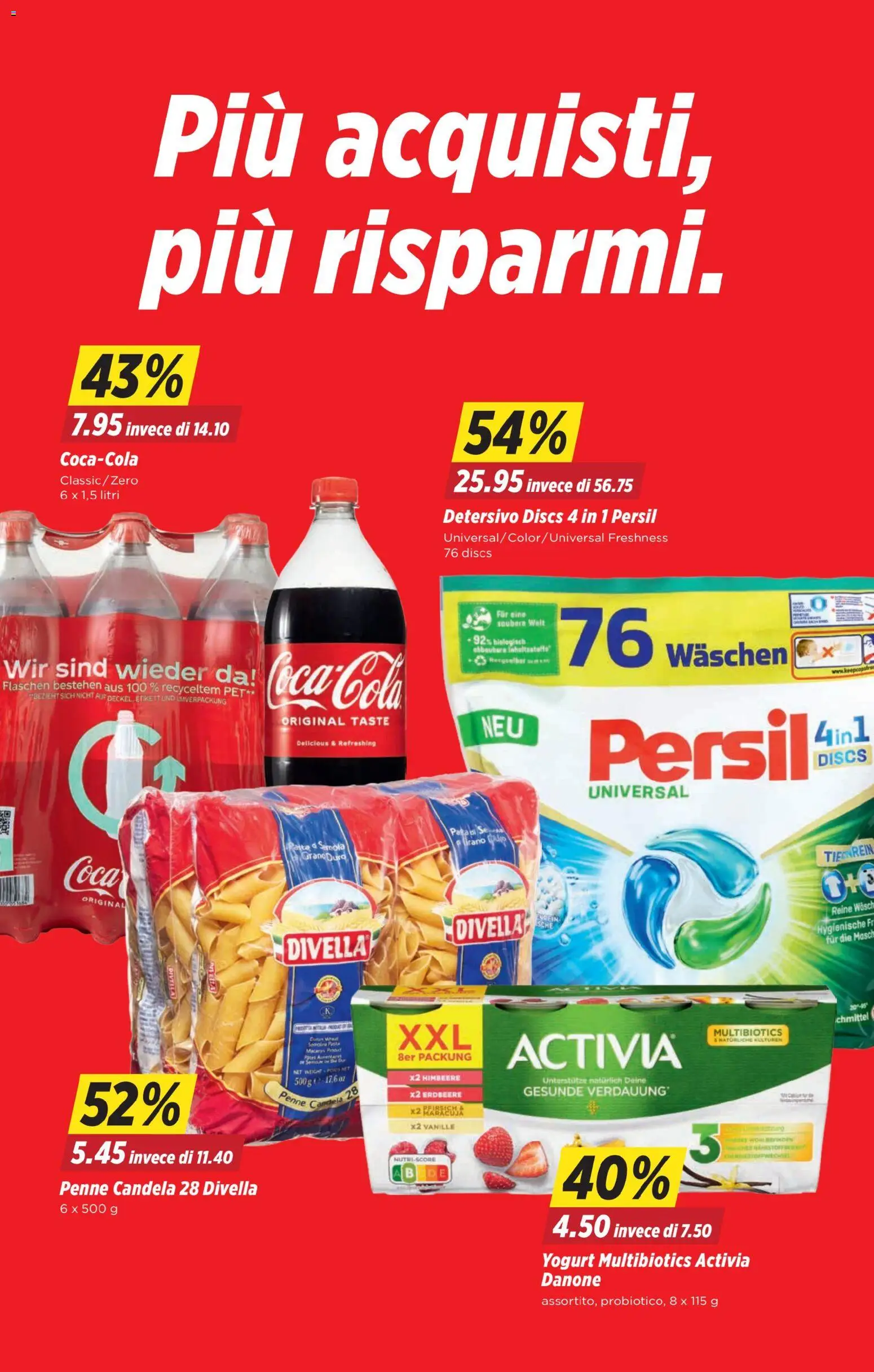 Denner Aktionen IT – gültig ab 06.01.2026 | Seite: 8 | Produkte: Himbeere, Pasta, Pfirsich