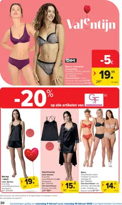 Carrefour folder week 6 - Voorbeeld van een folder van Carrefour, geldig van 04.02.2026 | Pagina: 30 | Producten: Slip