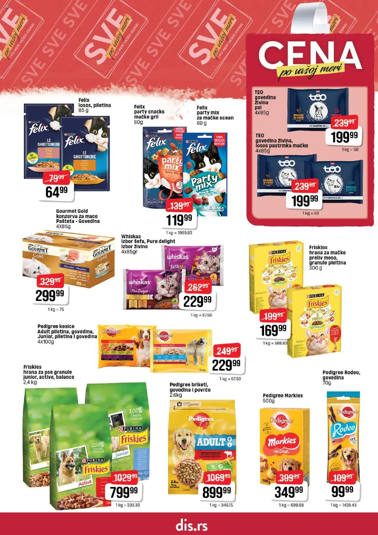 DIS katalog - važi od 03.07.2025 | Strana: 31 | Proizvode: Purina, Merci, Losos, Whiskas