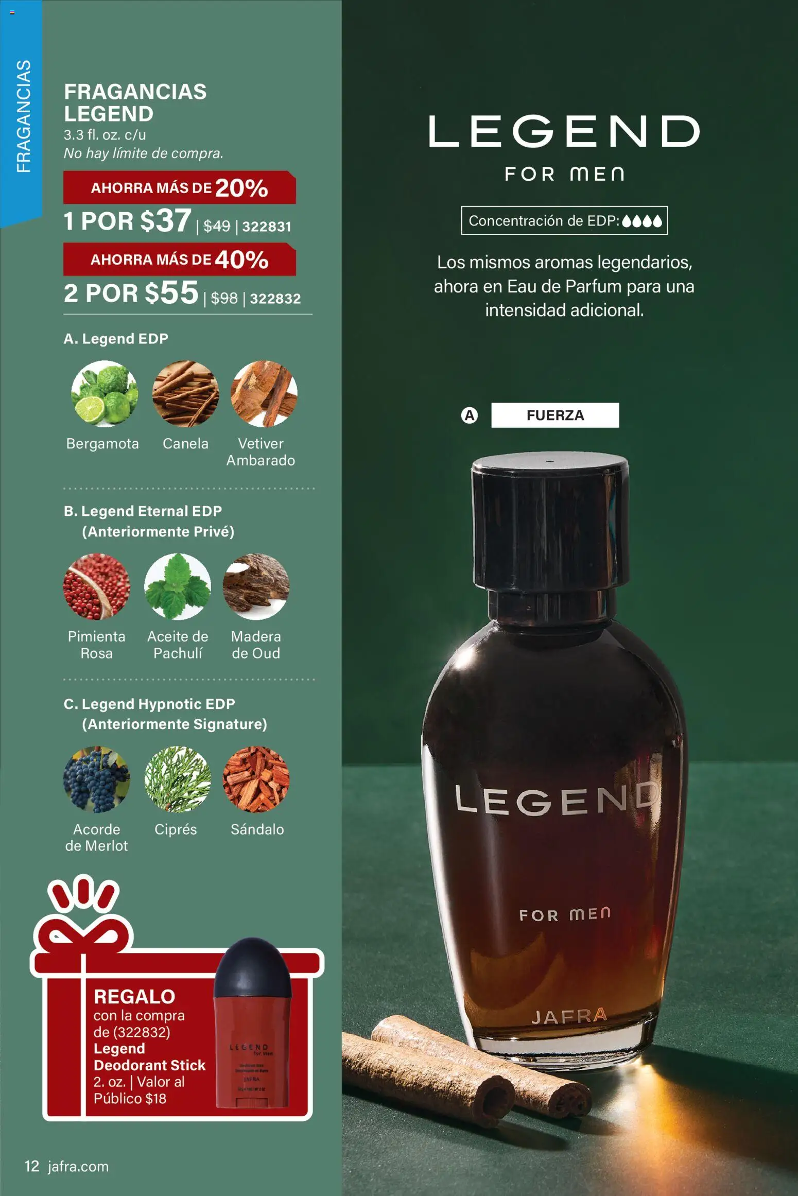 JAFRA folleto │ válido desde el 01.12.2025 | Página: 12 | Productos: Aceite, Eau de parfum