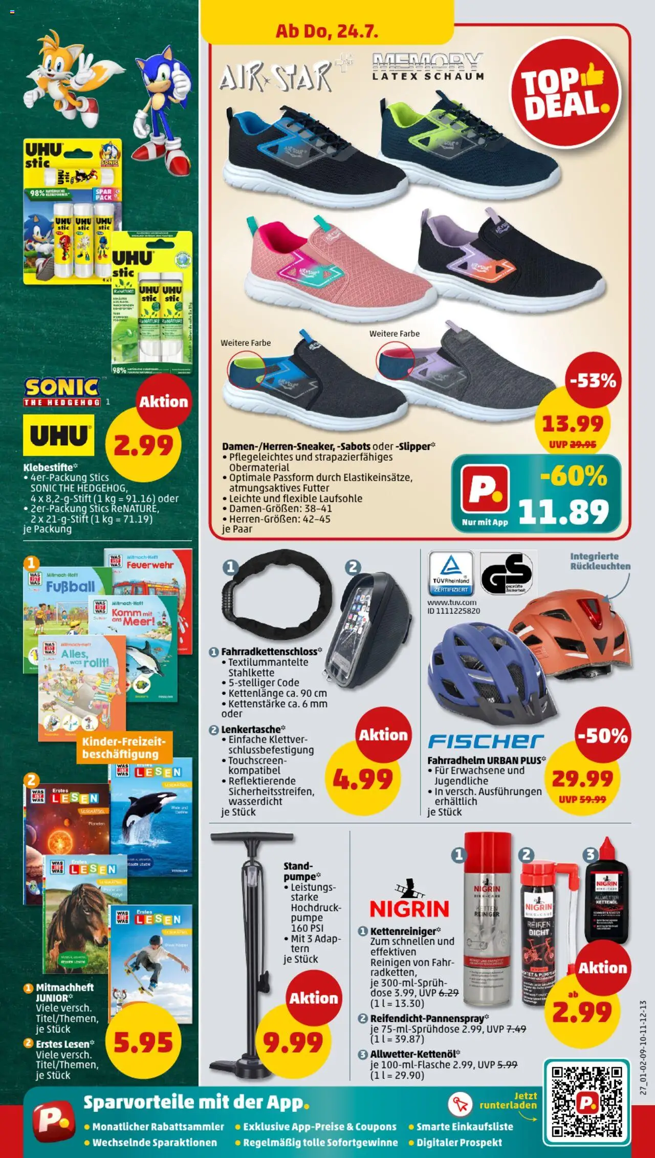 Penny Prospekt 	 - gültig ab dem 21.07.2025 | Seite: 27 | Produkte: Fahrradhelm