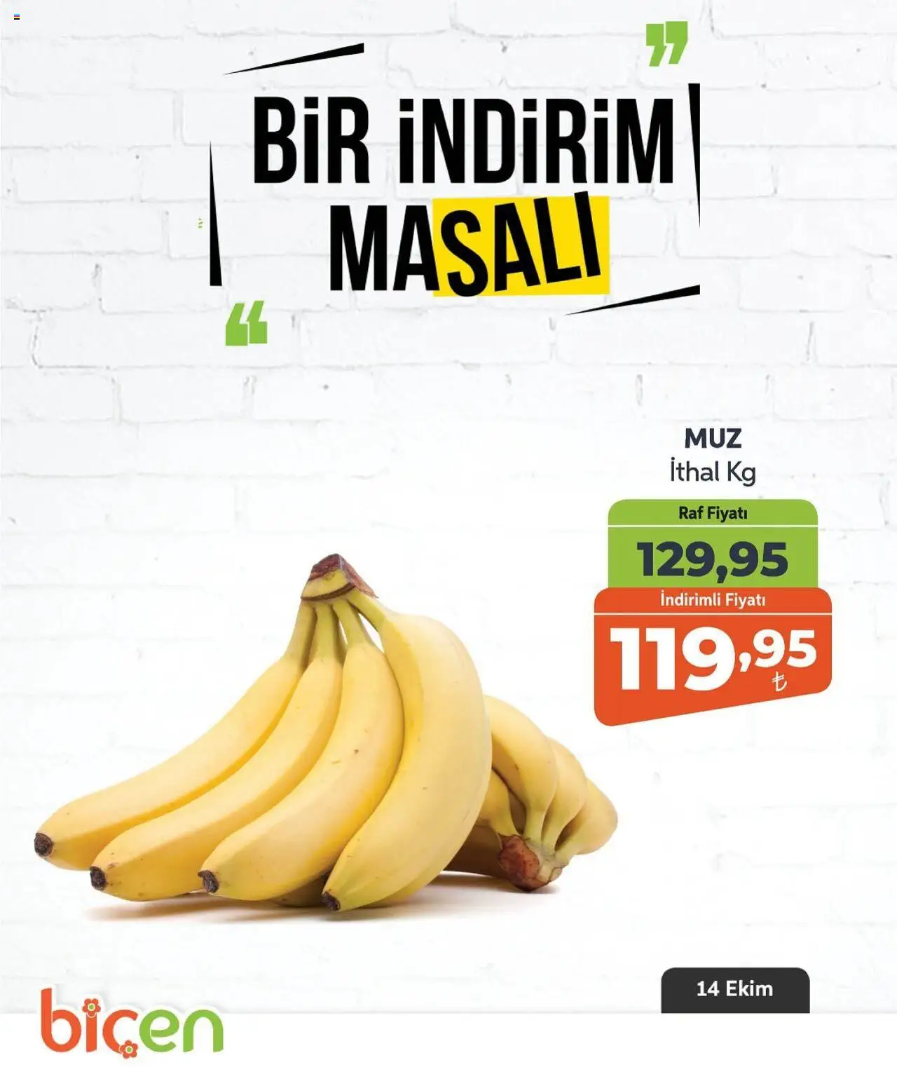 Biçen Market Sebze ve meyve - 14.10.2025 tarihinden itibaren geçerlidir | Sayfa: 4 | Ürünler: Raf