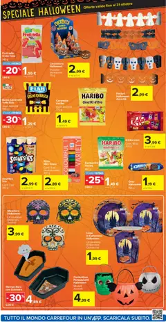 Anteprima del volantino Carrefour	Market catalogo valido a partire dal 10.10.2025 | Pagina: 14 | Prodotti: Caramelle, Latte, Fantasmini, Nocciole