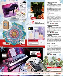 Náhled letáku Velký Košík katalog prosinec 2025 od 01.12.2025 | Strana: 18 | Produkty: Klávesy, Malování podle čísel, Barvy, LED