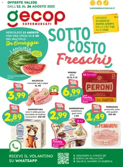 Anteprima del volantino Volantino GECOP	 valido a partire dal 11.08.2025