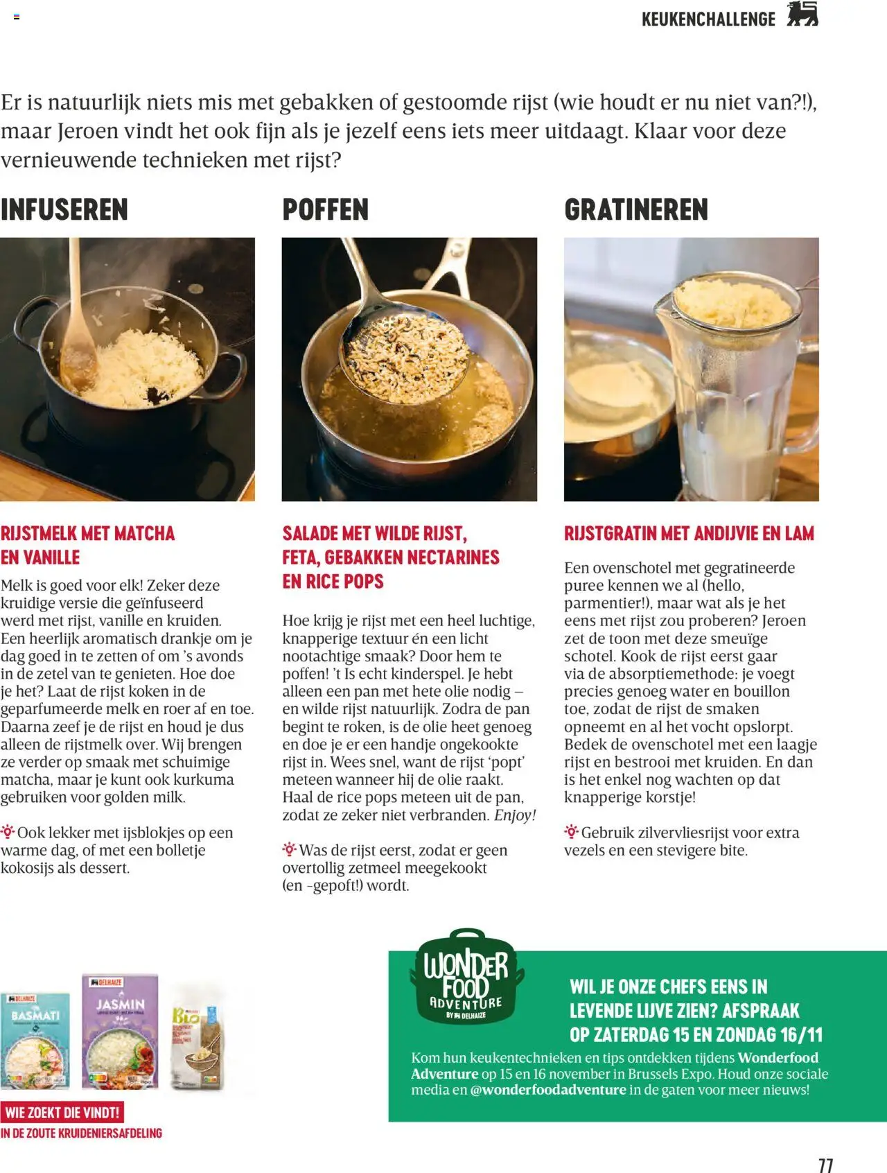  | Pagina: 77 | Producten: Rijst, Was, Nectarines, Melk